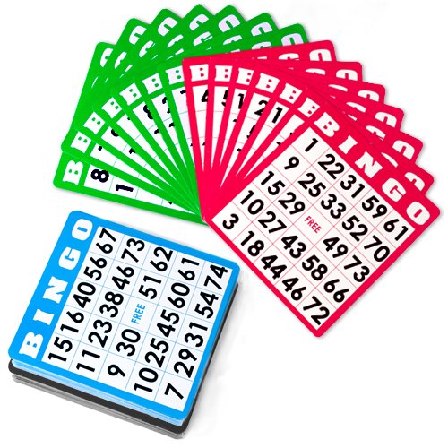 Premium Professional Jumbo Bingo Set with 19