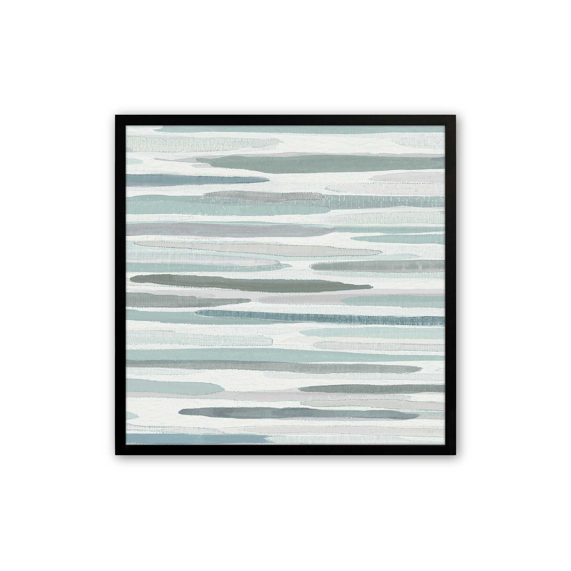 Cresting Calm v2 Print - Ocean Wave Wall Art for Home & Office Decor - Perfect for Living Room, Bedroom, or Meditation Space