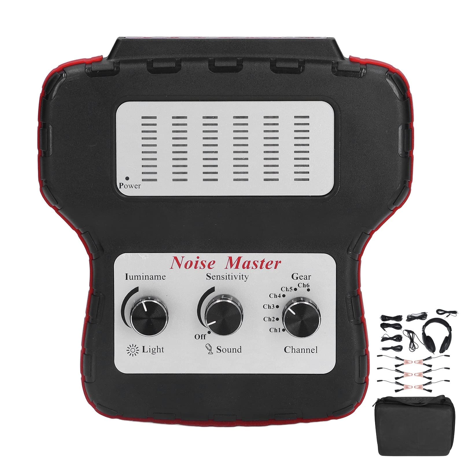 Car Noise Finder - Multi-Channel Abnormal Sound Detector for Motor, Chassis & Transmission | Ergonomic Automotive Noise Testing Tool for DIY Mechanics & Professional Use
