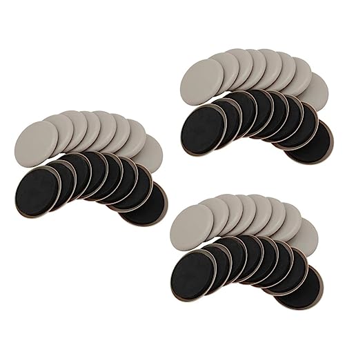 48-Piece Non-Slip Furniture Pads for Chairs & Hardwood Floors - Heavy Duty EVA Chair Leg Protectors, Anti-Scratch Sliders for Easy Moving & Floor Protection (Ideal for Home, Office & Apartment Use)