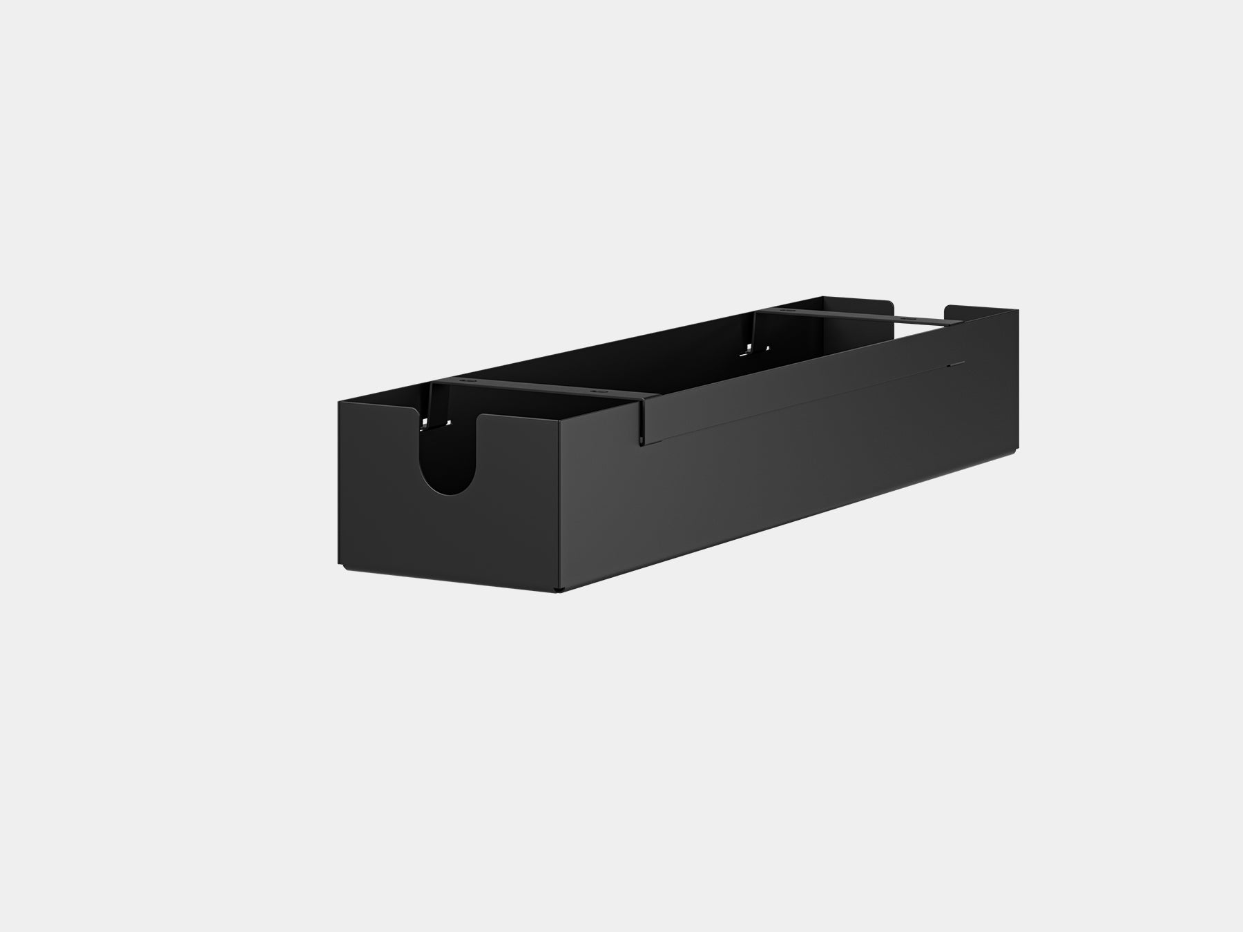 Under Desk Cable Management Tray - Organizer for Wires & Cords - Perfect for Home Office, Gaming Setup & Workspace Organization
