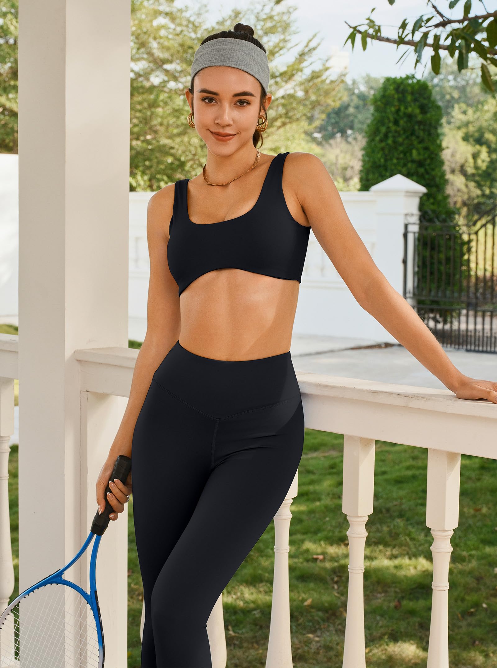 Wireless Padded Sports Bra for Women - Running & Yoga Workouts