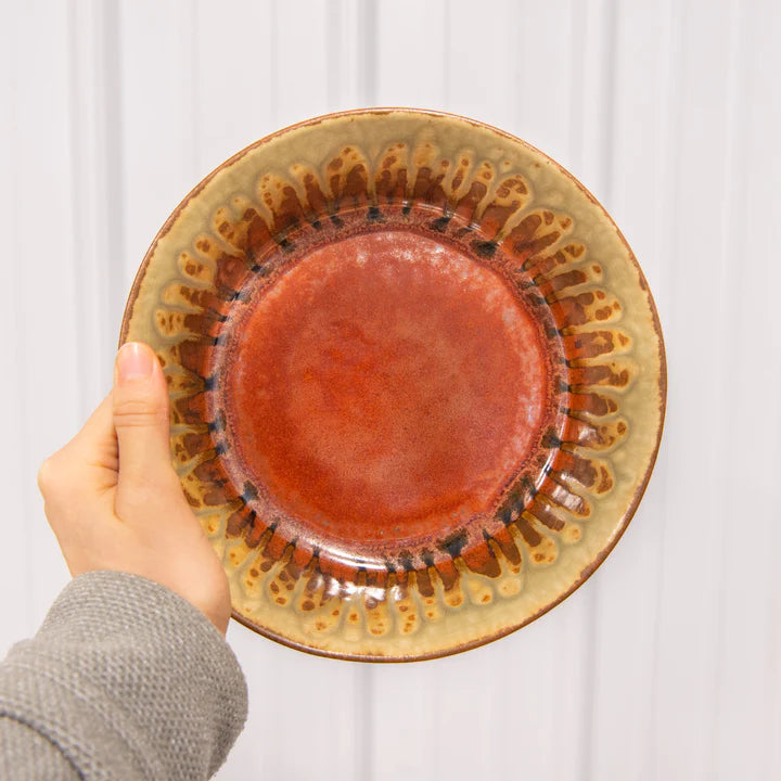 Blanket Creek Pottery Small Baker in Rustic Red - Perfect for Homemade Bread, Artisan Baking & Farmhouse Kitchen Decor