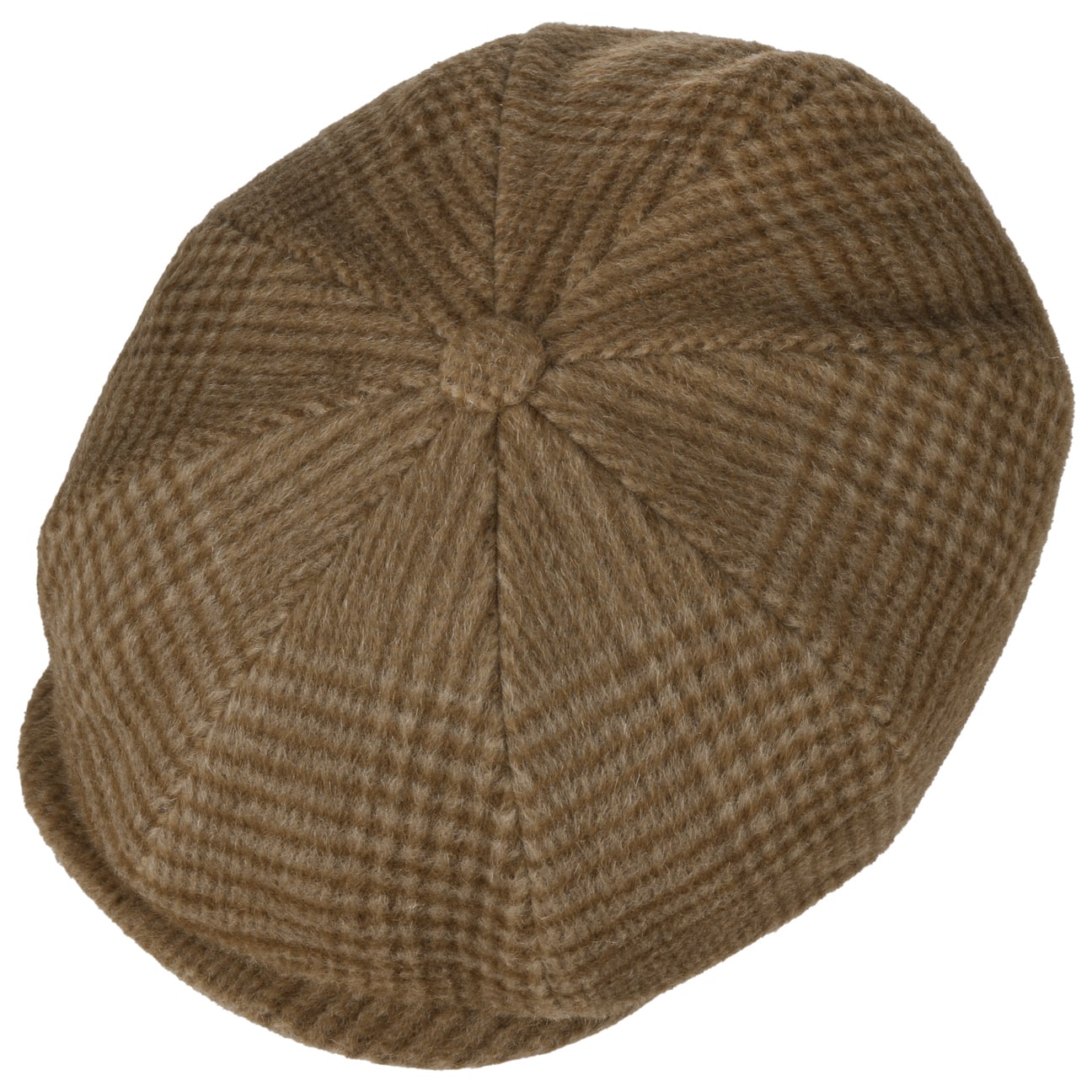 Stetson Hatteras Poundhill Wool Mix Flat Cap for Men - Classic Winter Hat for Outdoor Activities, Hiking, and Casual Wear