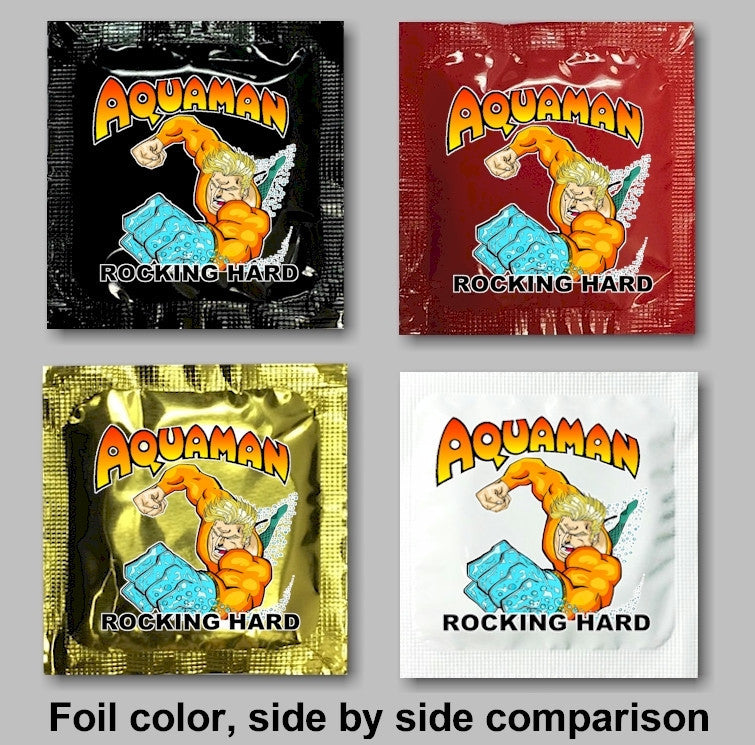 Premium Color Printed Foil Wrapper Condoms - Ultra Thin & Safe Protection for Romantic Nights & Travel