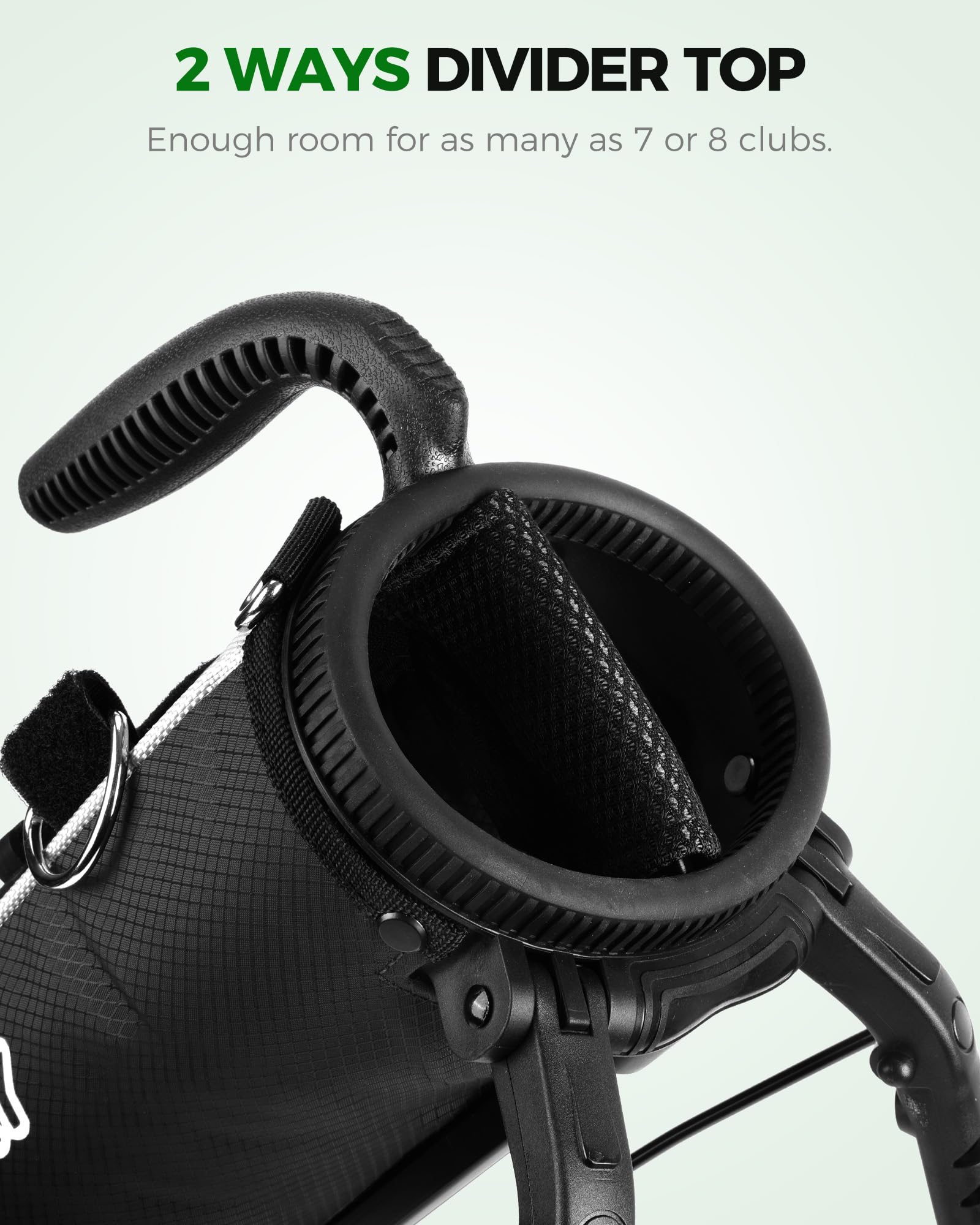 **Findway Lightweight Golf Stand Bag for Driving Range & Par 3 Courses - Portable Golf Club Carry Bag with Ball Holder & Multiple Pockets for Men & Women - Perfect for Practice, Travel & Executive Golfing**