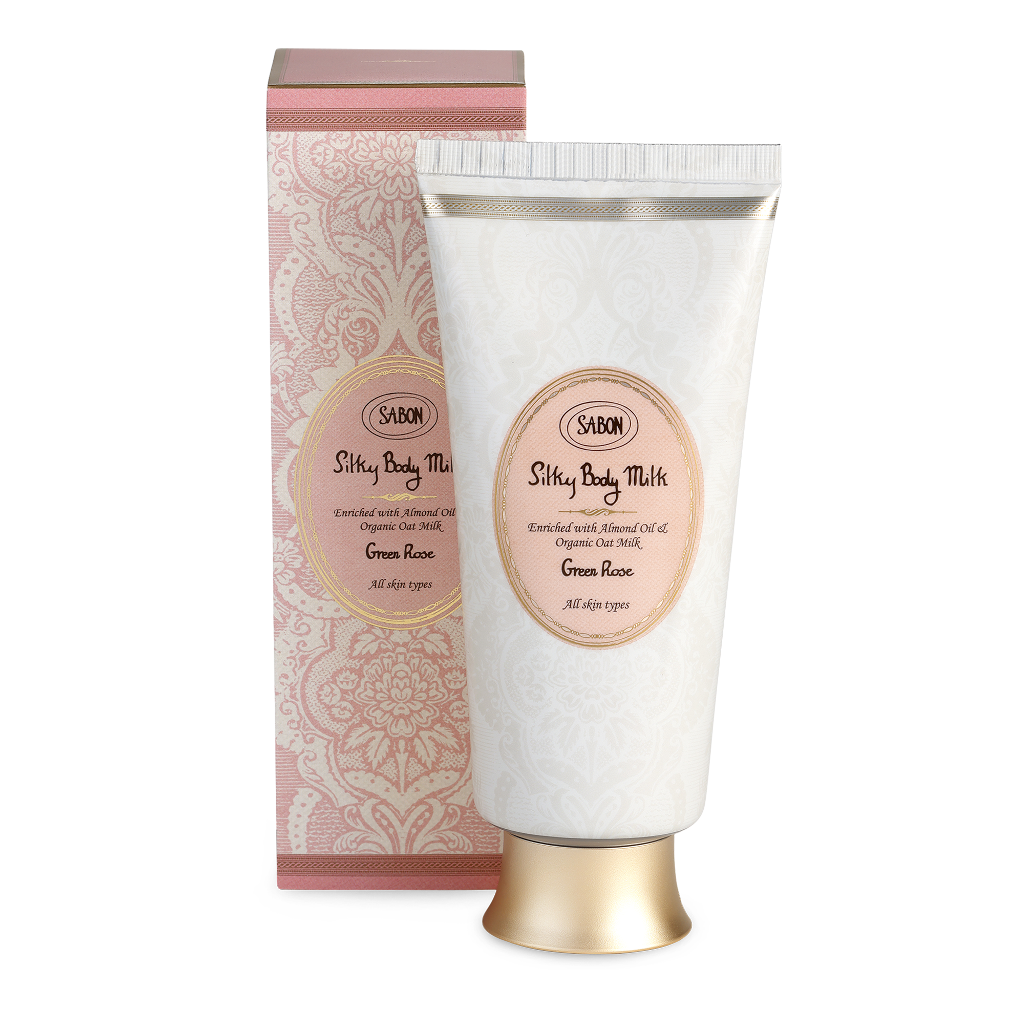 Silky Body Milk Green Rose 200mL - Hydrating & Nourishing Lotion for Dry Skin - Perfect for Daily Moisturizing & After Shower Care
