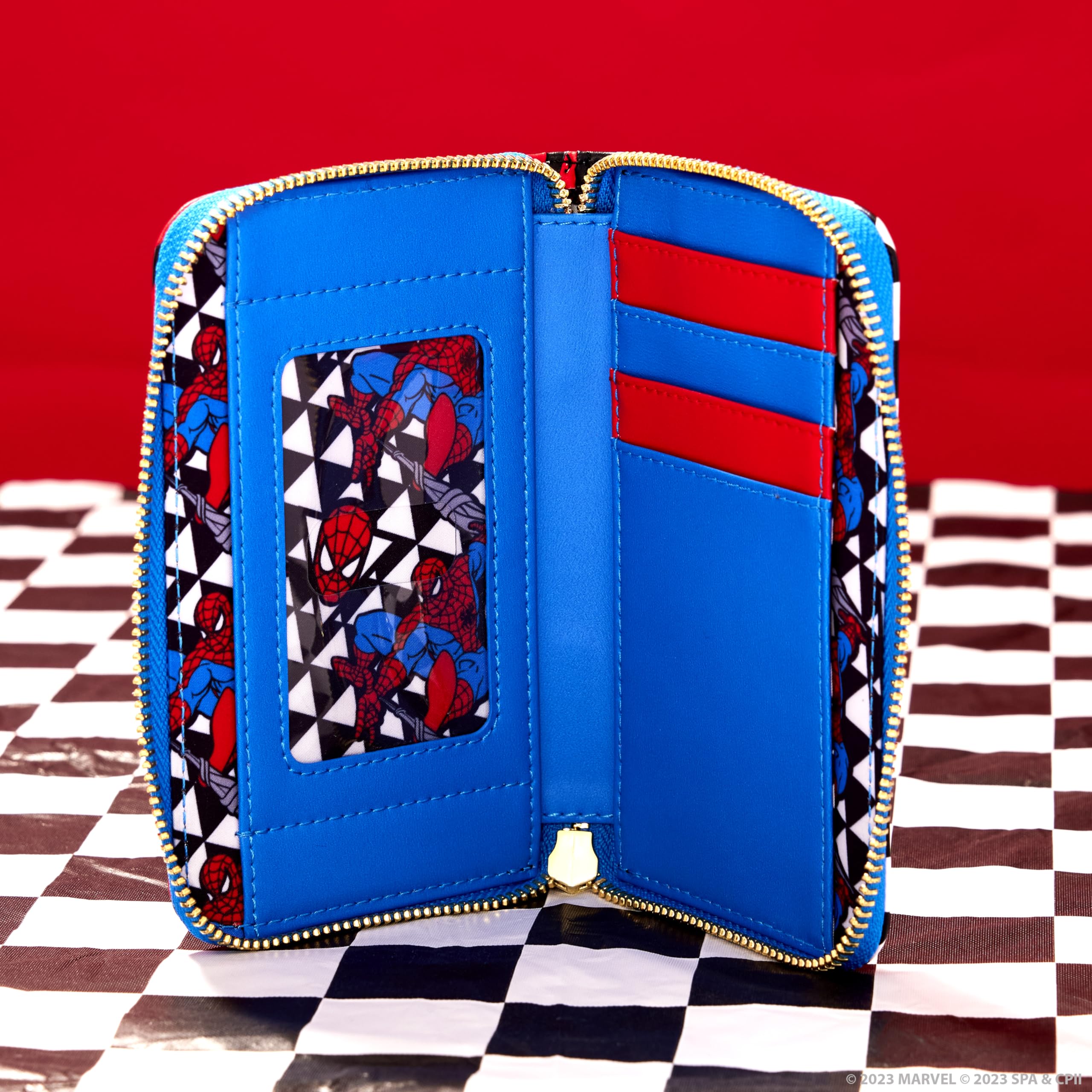 Loungefly Marvel Spider-Man Wallet - Amazon Exclusive | Stylish Superhero Wallet for Fans & Collectors | Perfect for Cosplay, Gifts & Everyday Use