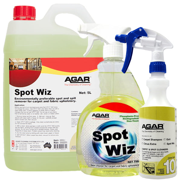 Agar Spot Wiz Carpet Stain Remover - Eco-Friendly & Powerful Cleaning Solution for Pet Stains, Spills & Tough Carpet Stains | Perfect for Homes with Kids & Pets