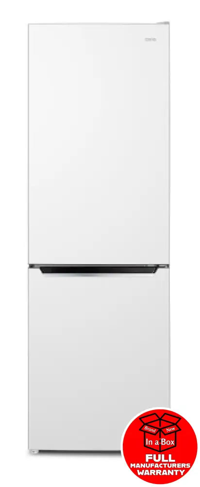 CHiQ CBM231NW2 231L White Bottom Mount Refrigerator - Compact Freezer for Small Kitchen, Apartment, Dorm Room & Office