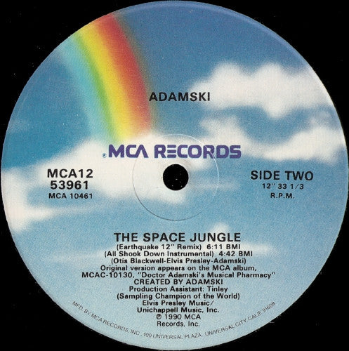 Adamski - The Space Jungle (12