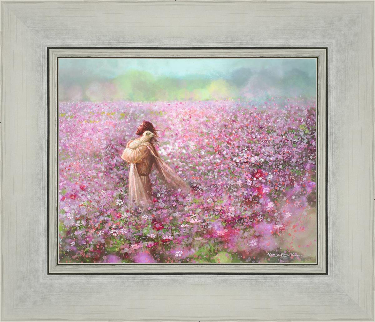 Calming Embrace By Yongsung Kim - Premium Korean Home Decor Wall Art - Perfect for Living Room, Bedroom & Office Decor