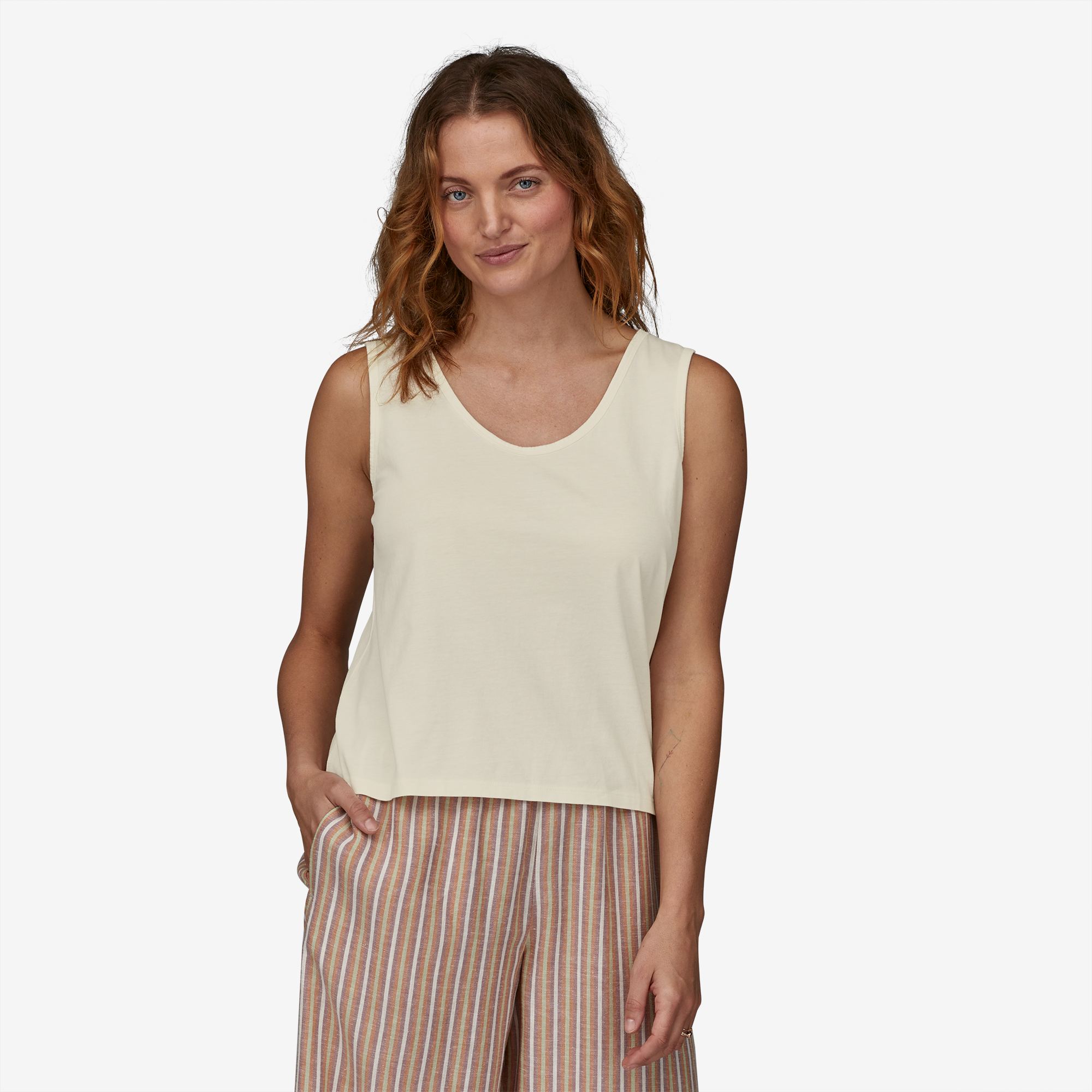Organic Cotton Tank Top for Women - Regenerative Certified - Perfect for Yoga, Gym & Casual Wear