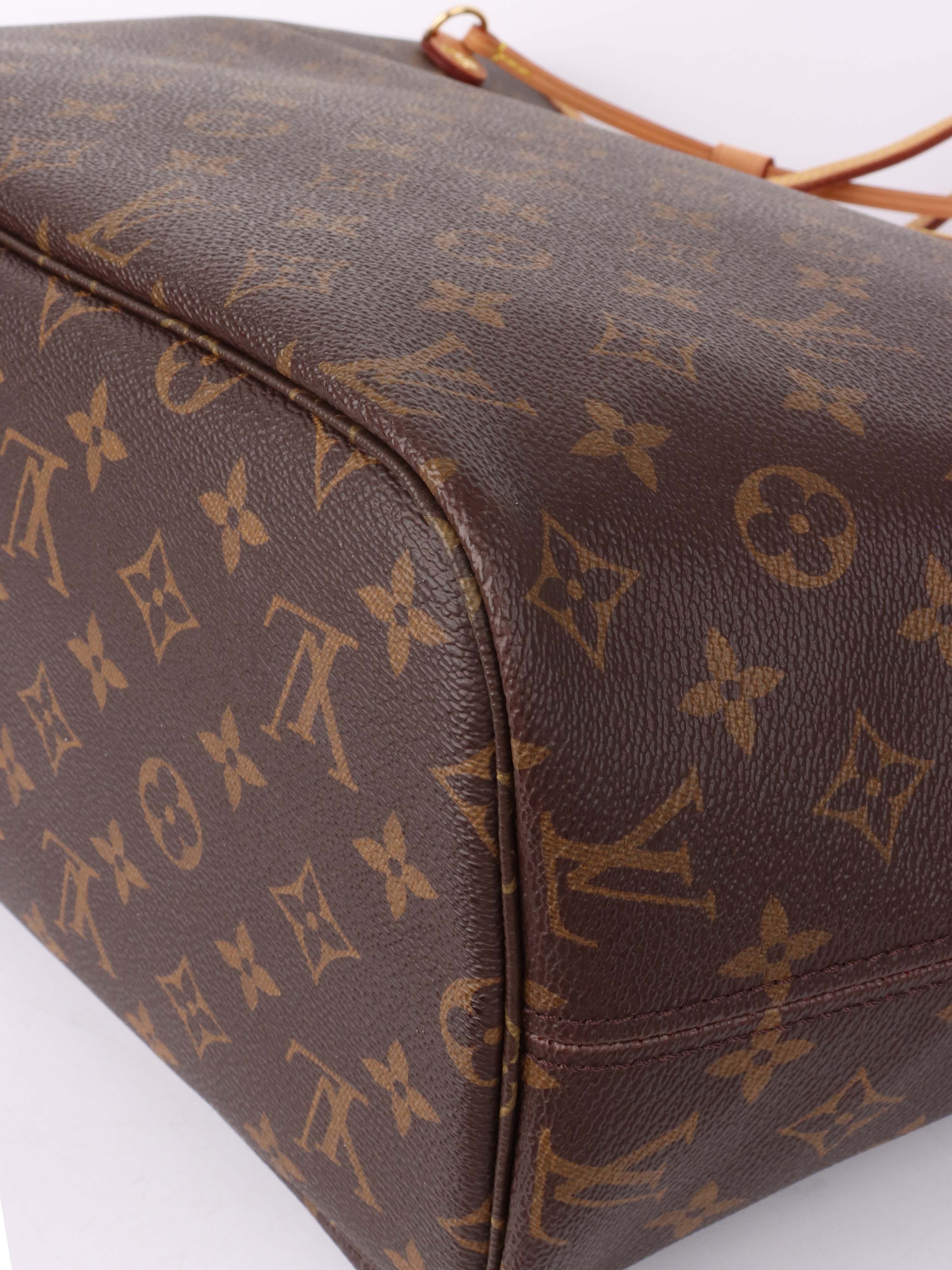 Authentic Louis Vuitton Monogram Neverfull MM Tote Bag - Luxury Designer Handbag for Women, Perfect for Work, Travel & Everyday Use