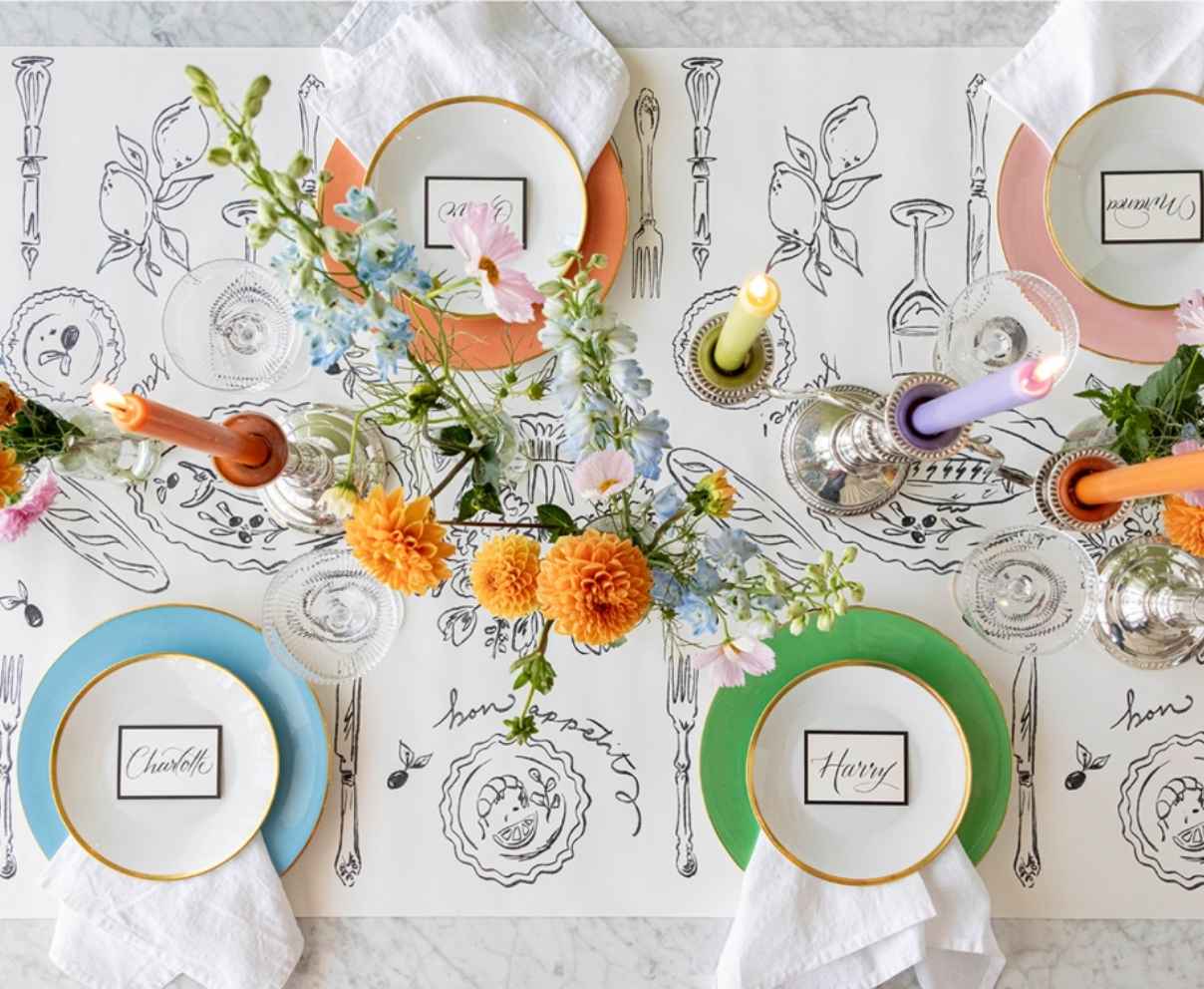 Elegant 30 x 25 Inch White Table Runner for Dinner Parties - Perfect for Holiday Gatherings, Weddings & Formal Dining Decor