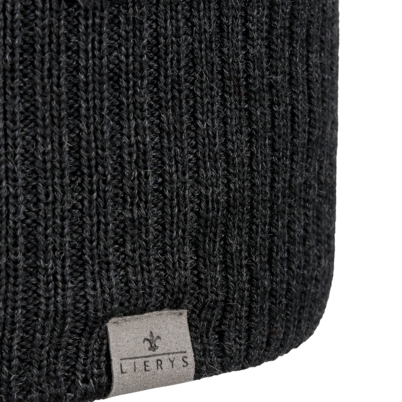 Lierys Fine Rip Merino Wool Beanie - Soft & Warm Winter Hat for Men & Women - Perfect for Skiing, Hiking & Outdoor Activities