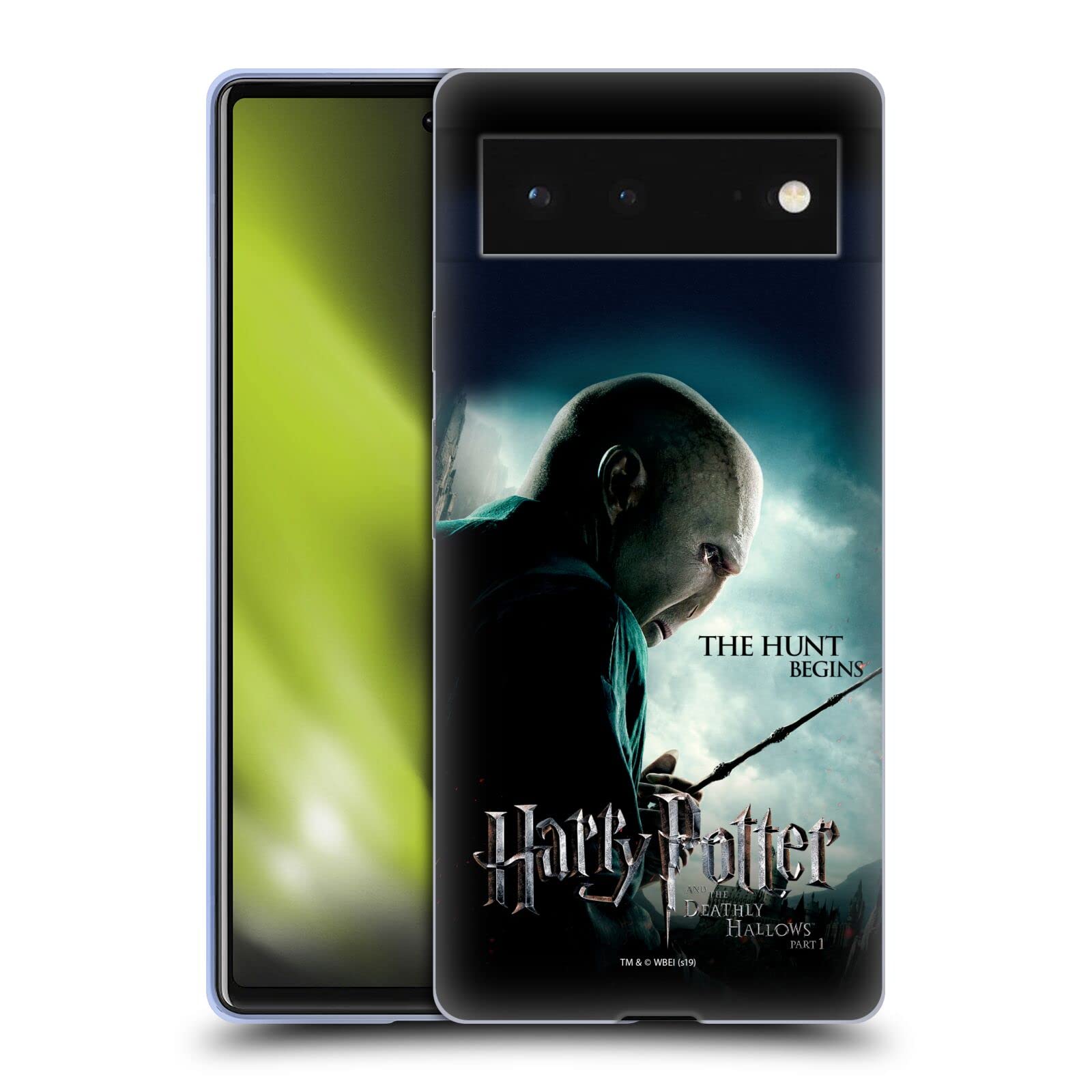 Harry Potter Voldemort Phone Case for Google Pixel 6 - Deathly Hallows Design for Fans