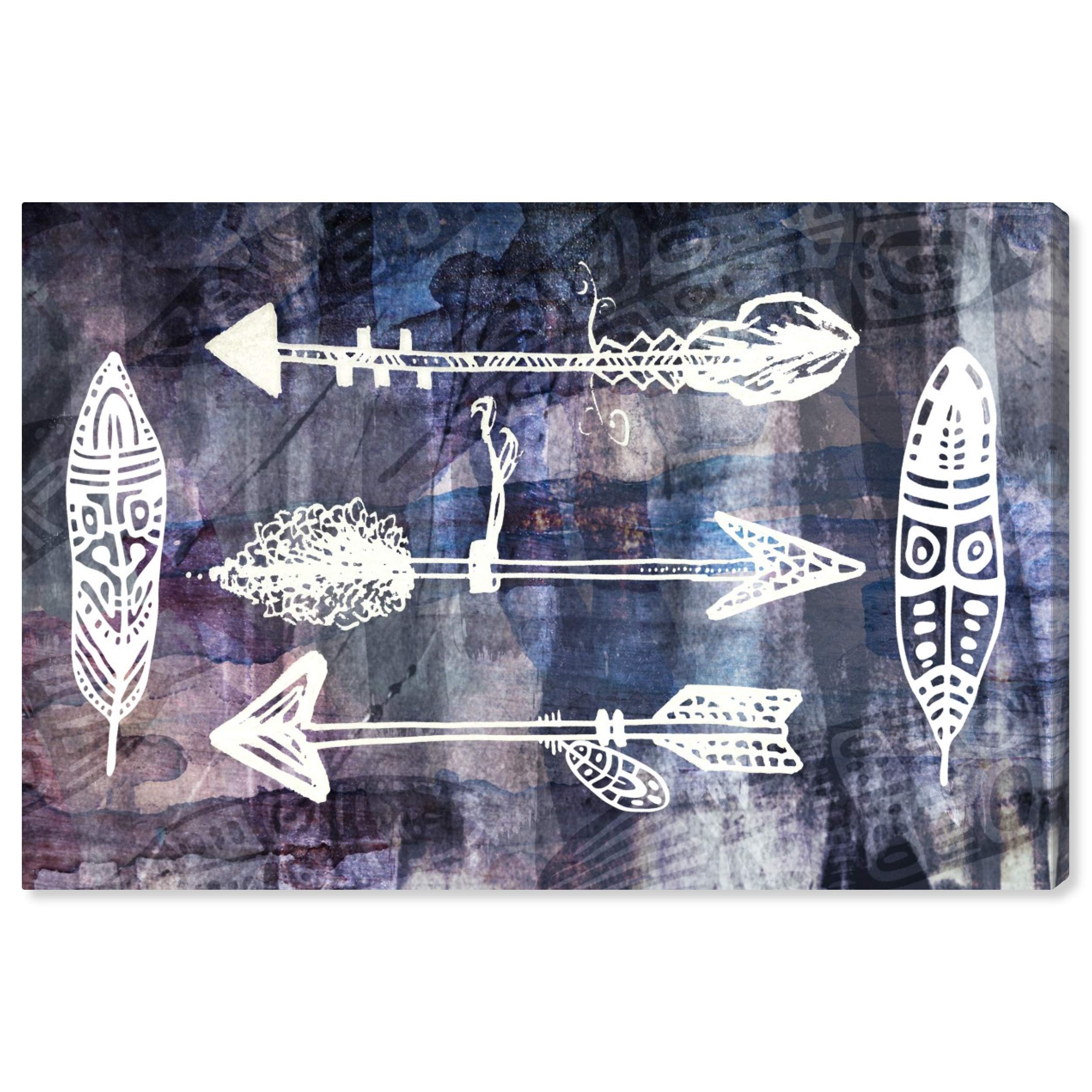 Oliver Gal Artist Co. 'Ethnica' Symbols and Objects Wall Art Canvas Print - 45