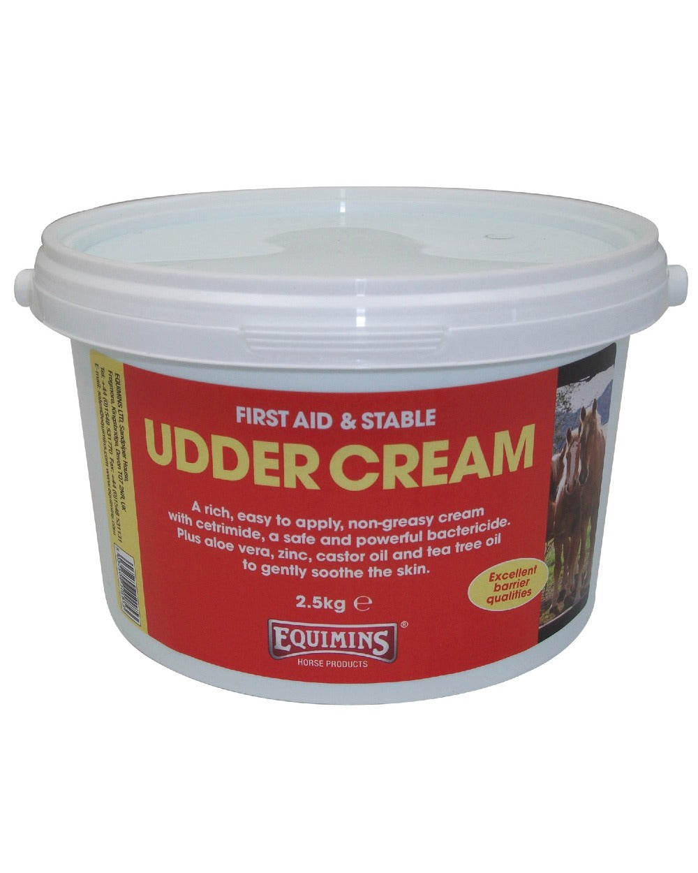 Equimins Udder Cream for Horses - Soothing & Moisturizing Balm for Dry, Cracked Skin | Ideal for Hooves, Elbows & Winter Care