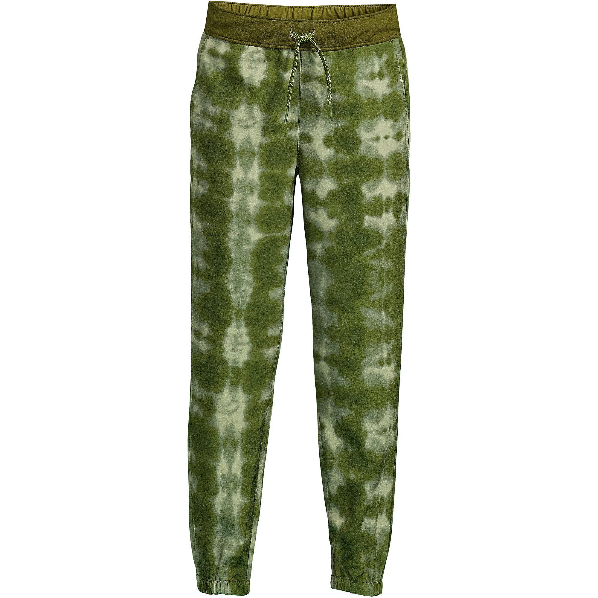Lands' End Boys' Athletic Stretch Woven Jogger Pants with Iron Knee - Comfortable & Durable Sweatpants for School, Sports, and Everyday Play