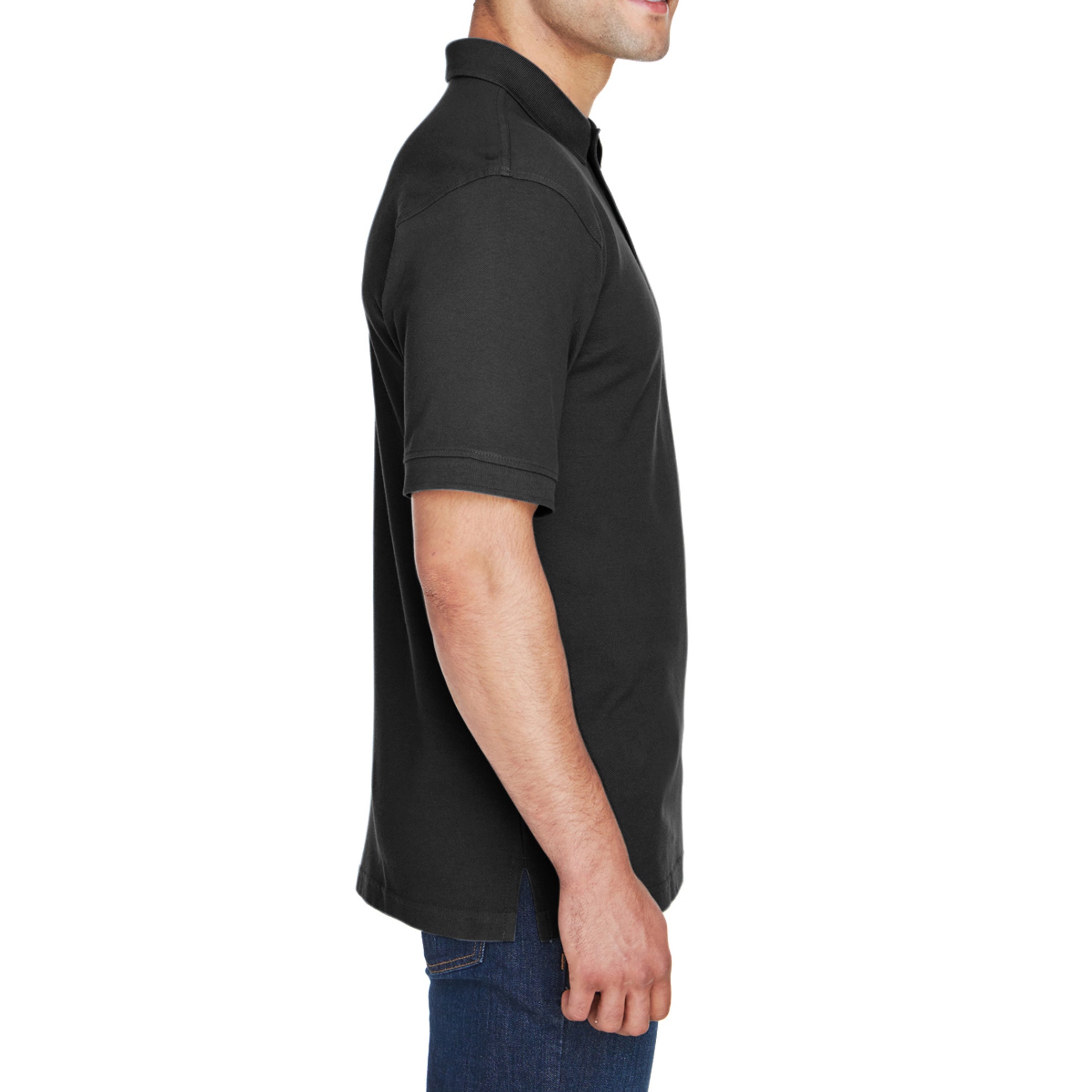 Districts Barbarian RFC Cotton Polo Shirt for Men - Comfortable & Breathable Casual Wear for Golf, Tennis, and Outdoor Activities