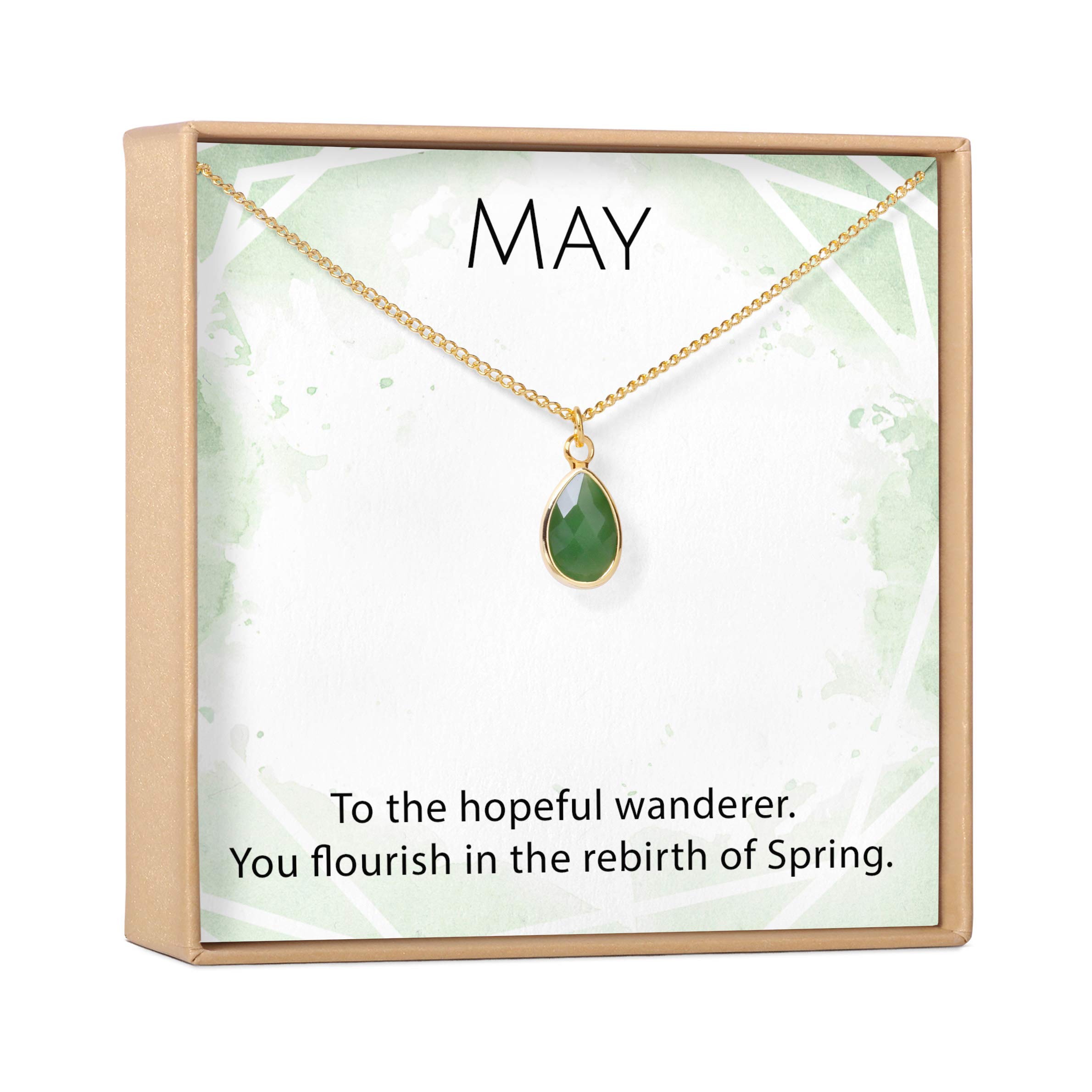 Dear Ava Birthday Necklace for Women - Sterling Silver Heart Pendant with Gift Box & Greeting Card | Thoughtful Jewelry Gift for Mom, Wife, Daughter | Perfect for Birthdays, Anniversaries & Special Occasions