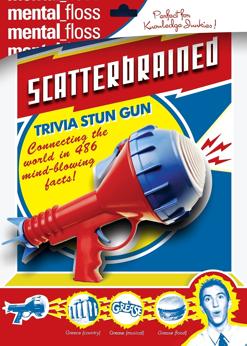 Mental Floss: Scatterbrained - Fun Trivia & Brain Teaser Game for Parties, Family Gatherings & Game Nights