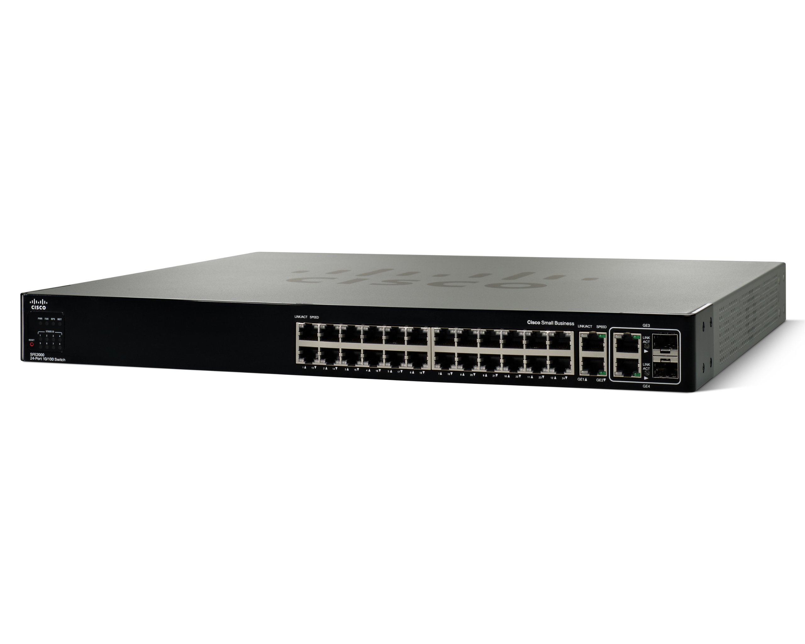 Cisco SFE2000 24-Port 10/100 Ethernet Switch - High-Speed Network Switch for Small Business & Home Office Networking
