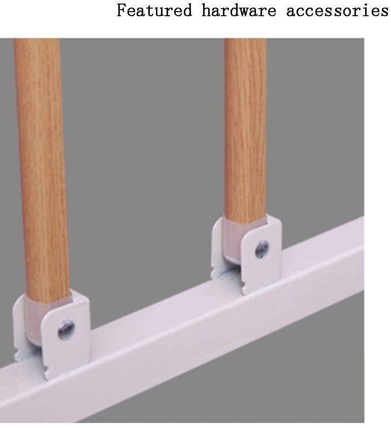Elderly Bed Rails Assist Handle - Folding Safety Bed Rail for Adults - Non-Slip Metal Frame with Wood Grain Finish (103x40cm, Yellow) - Ideal for Home Care, Hospital Use & Fall Prevention