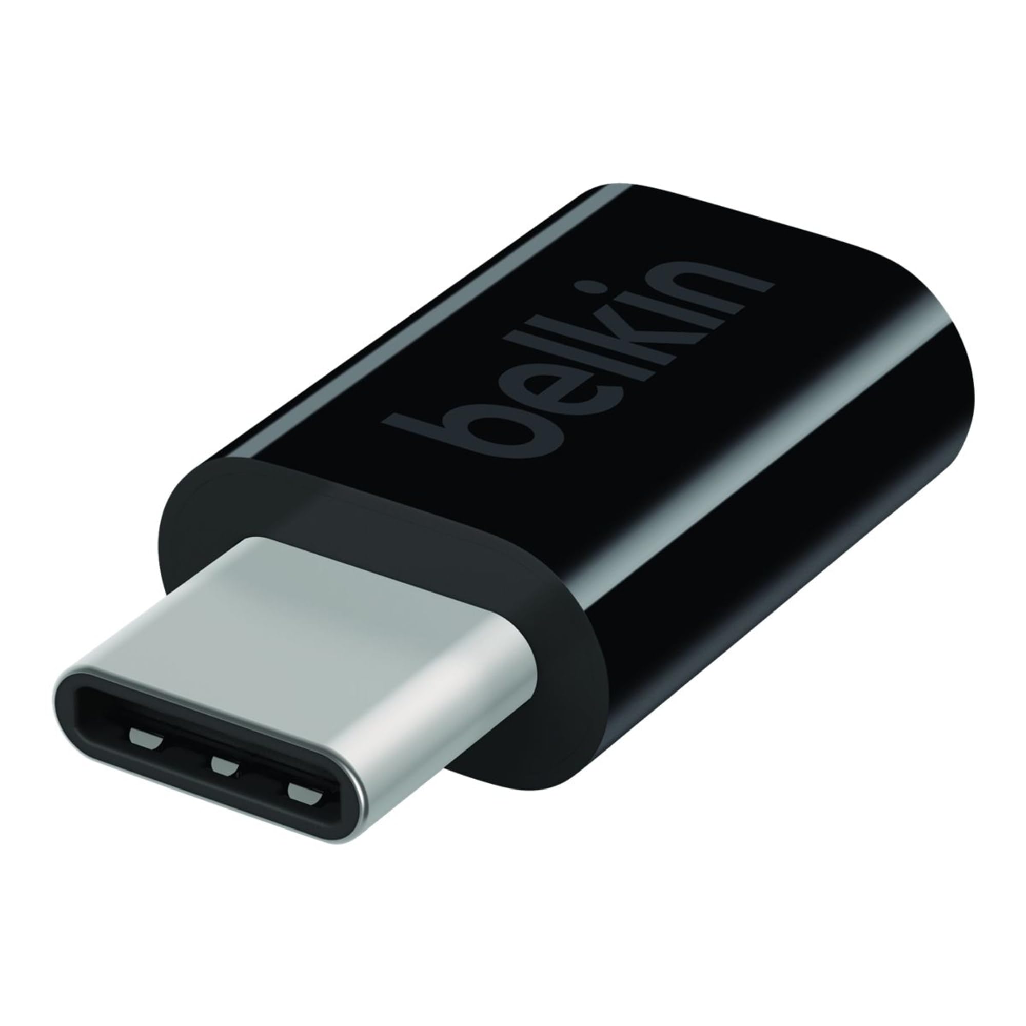 Belkin USB Type C to Micro USB Adapter - 5V/2.4A Fast Charging, 12W Power Delivery, USB 2.0 Compatible - USB-IF Certified, Compact & Portable Design - Perfect for Smartphones, Tablets, and Other USB Devices