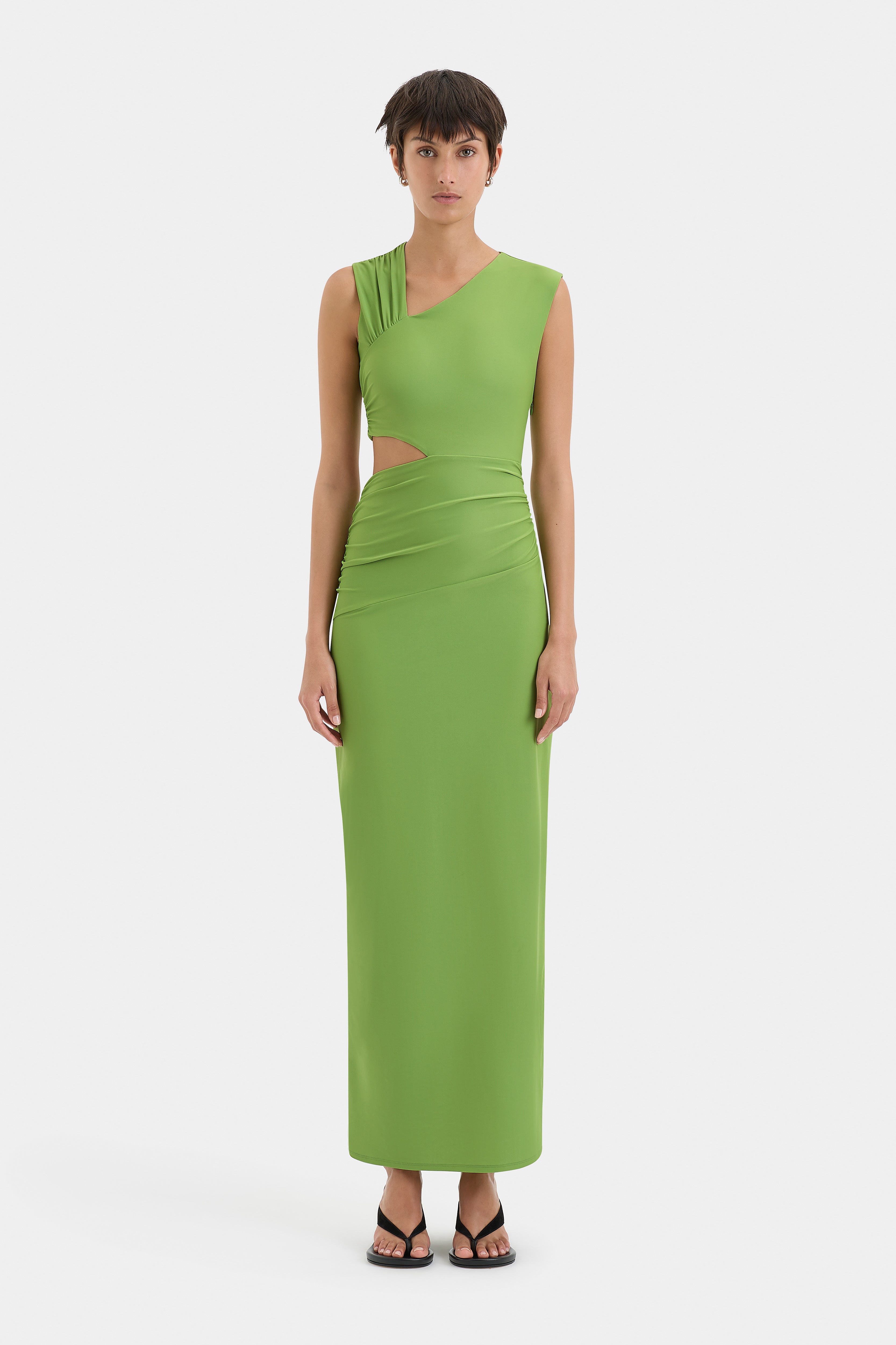 Elegant Elm Cut Out Gown - Sexy Backless Evening Dress for Women, Perfect for Prom, Wedding, Cocktail Party & Special Occasions