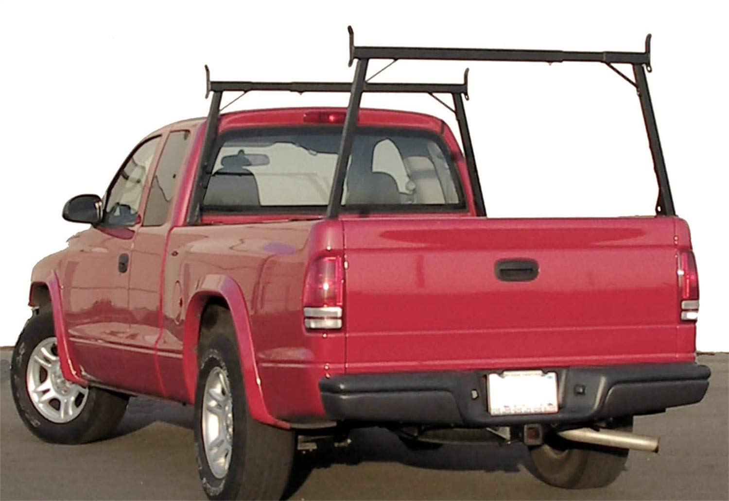 Black Rail Rack for Nissan Titan (2008-2018) - Truck Bed Storage Solution
