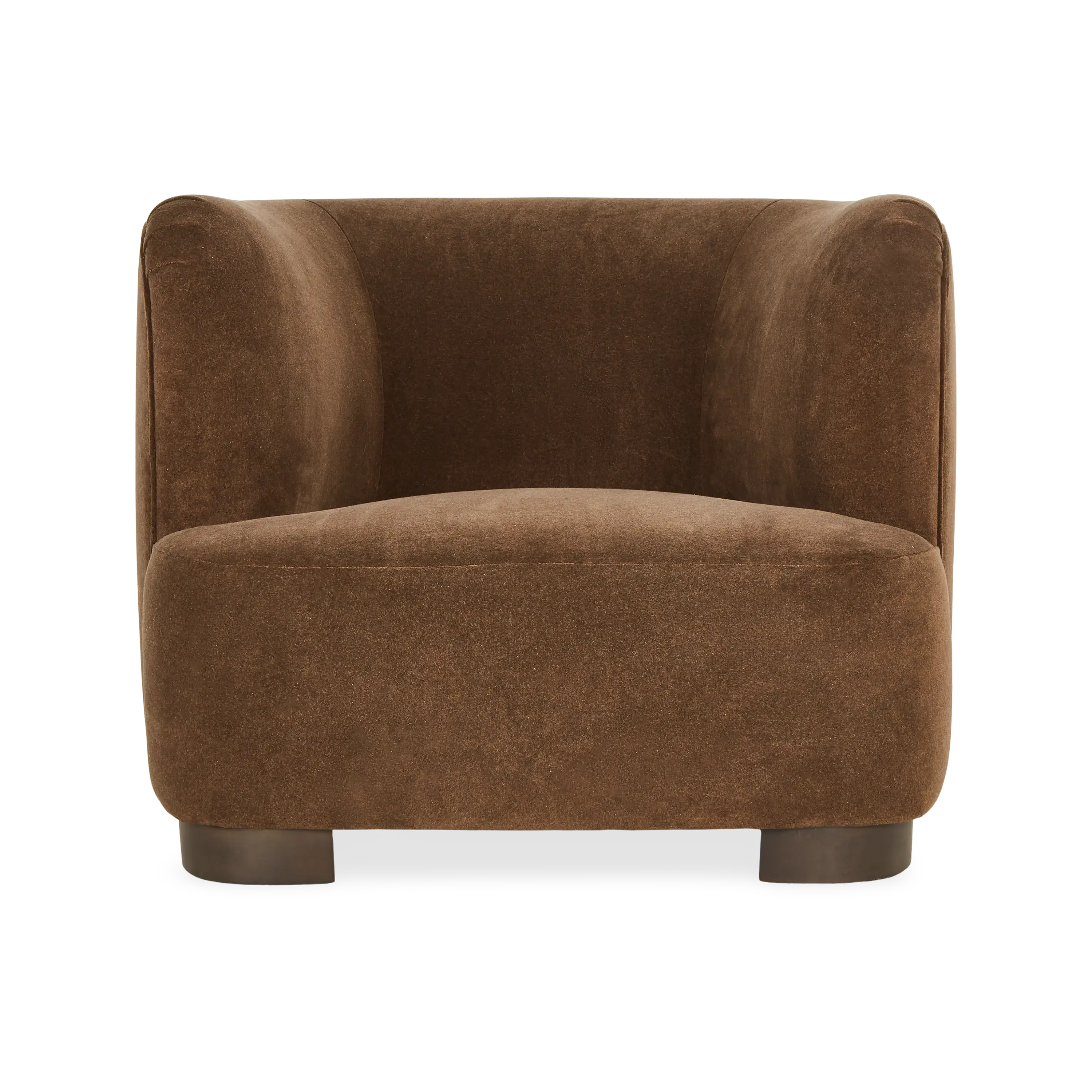 August Lounge Chair - Modern Comfortable Recliner for Living Room, Patio & Office - Premium Fabric Upholstered Relaxing Chair with Ergonomic Design