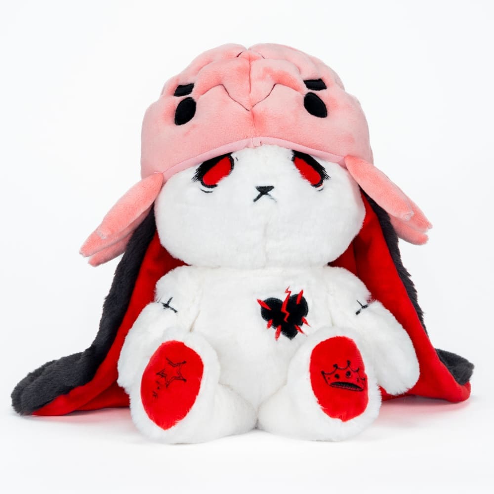 Plushie Dreadfuls Migraine Rabbit - Soft Stuffed Animal Toy for Stress Relief & Comfort | Cute Plush Bunny Gift for Migraine Sufferers, Anxiety Support & Bedroom Decor