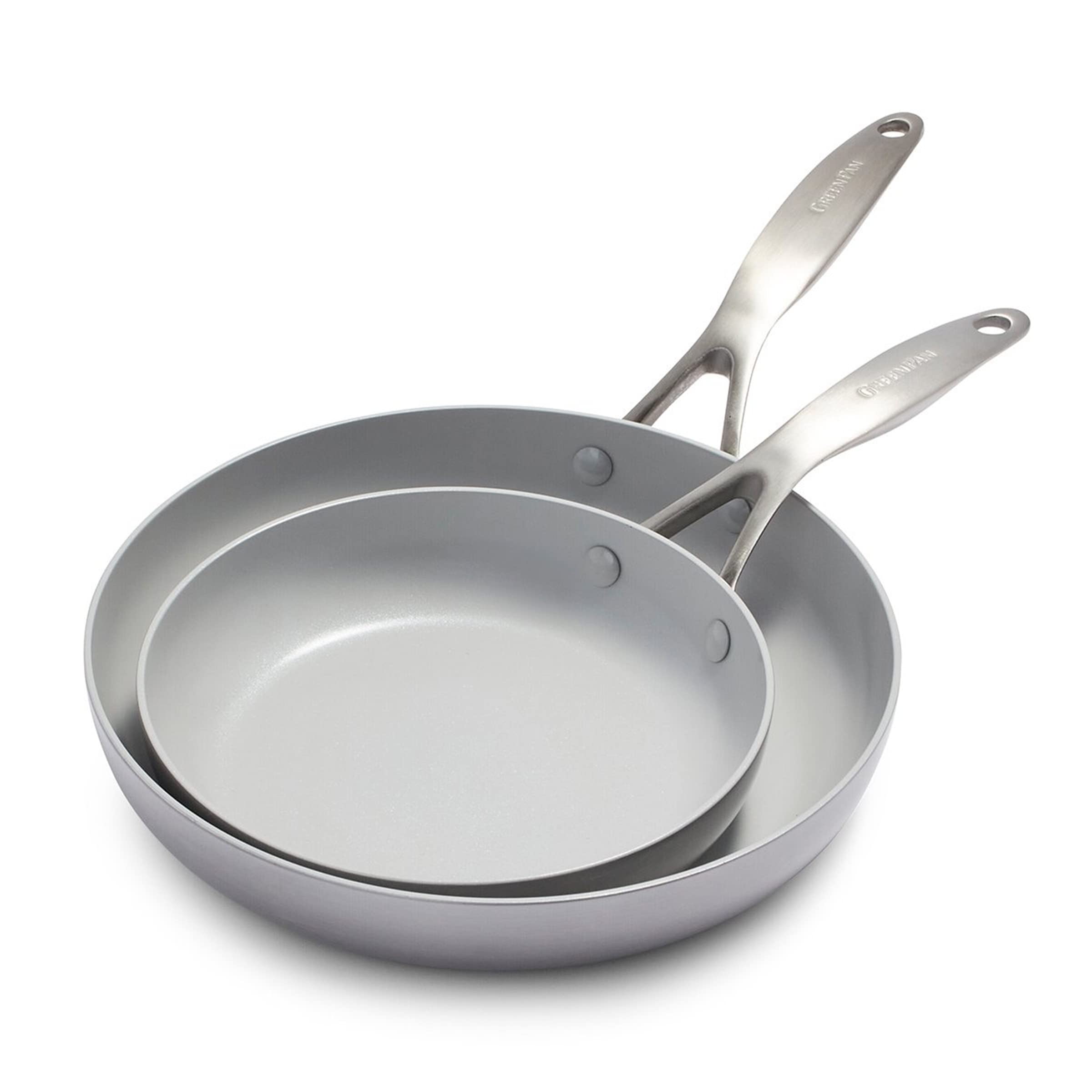 GreenPan Venice Pro Tri-Ply Stainless Steel Healthy Ceramic Nonstick 8