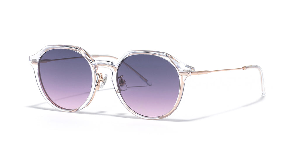 JINS Switch FASHION Metal Frame Glasses - Lightweight & Durable Eyewear for Men & Women | Perfect for Reading, Driving & Daily Wear