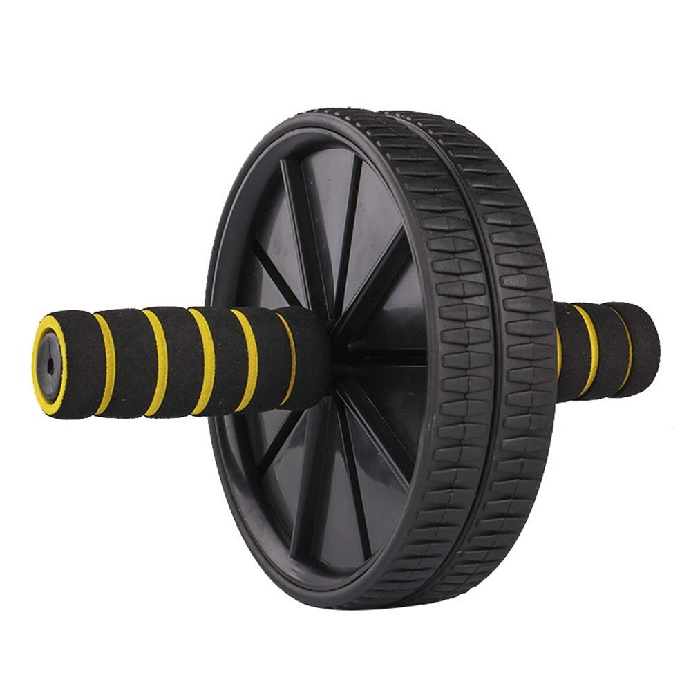 Ab Roller Wheel Kit for Core Strength Training - Abdominal Exercise Equipment with Knee Pad & Soft Handles - Home Gym Fitness Gear for Men & Women - Perfect for Home Workouts, Gymnastics, and Strength Training