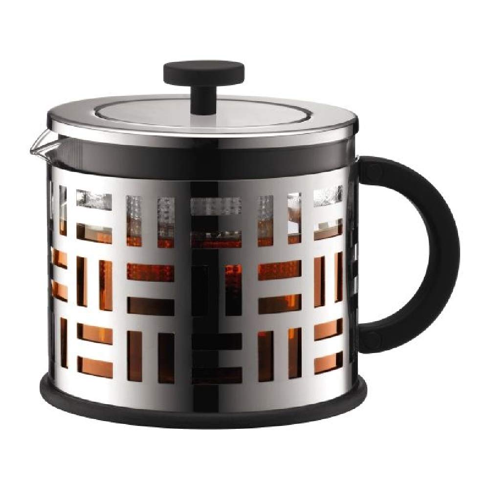 Bodum Eileen 1.5L/51oz Glass Tea Press with Plastic Infuser - Borosilicate Glass Teapot for Loose Leaf Tea - Perfect for Home, Office & Tea Parties