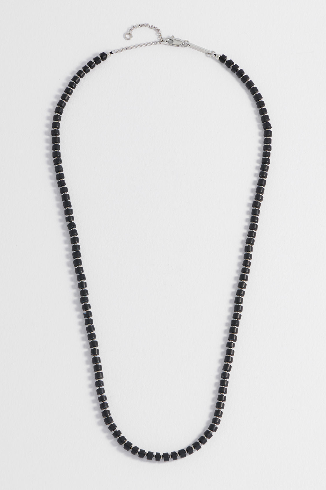 Gemstone Rondelle Necklace for Men - Handmade Beaded Jewelry with Natural Stones - Perfect for Gifts, Weddings & Everyday Wear