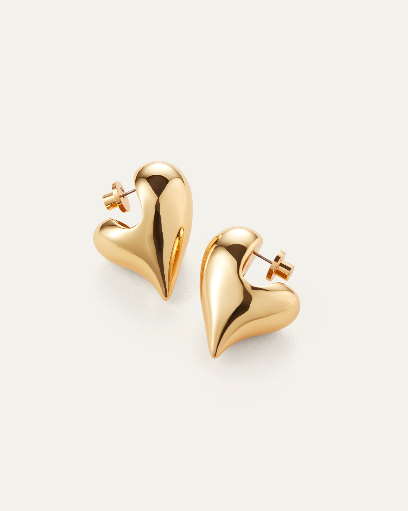 Art Heart Puff Earrings - Cute Soft Fluffy Statement Earrings for Women | Perfect for Valentine's Day, Date Night & Gift Giving