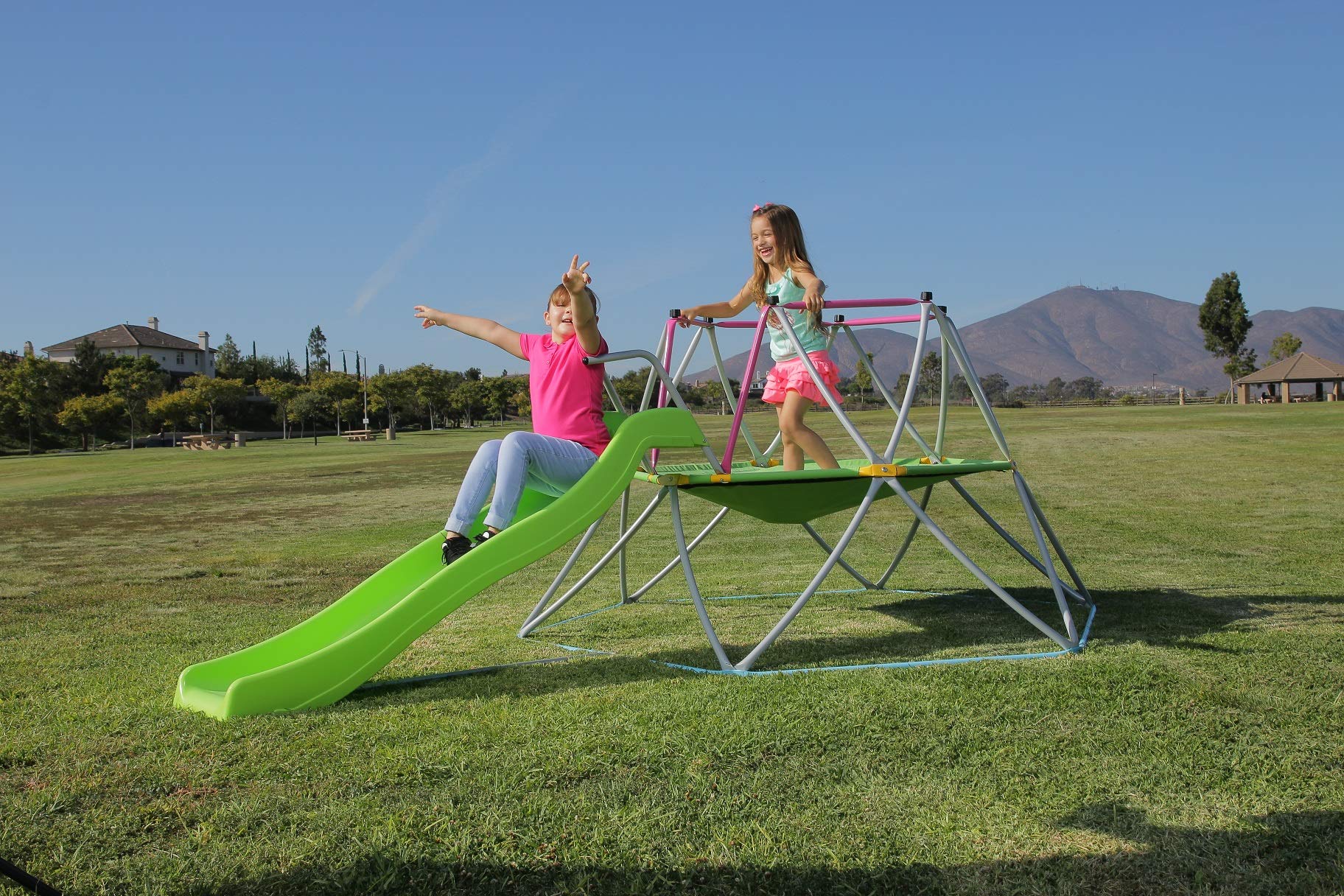 Outdoor Climbing Dome for Kids Ages 4-12 | Durable Jungle Gym Play Equipment | Backyard Playground Climber for Active Outdoor Play & Adventure