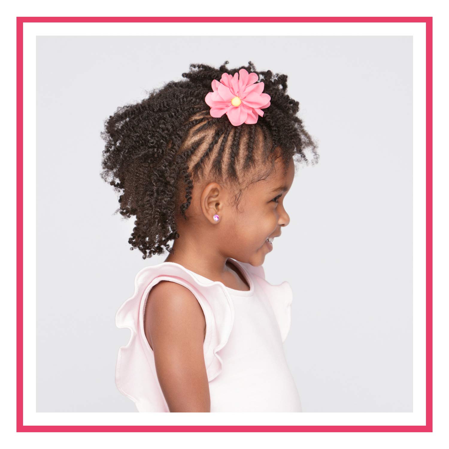 Just For Me Natural Hair Milk Silkening Conditioner - Moisturizing & Detangling for Kids & Adults - Perfect for Curly, Coily & Natural Hair Care