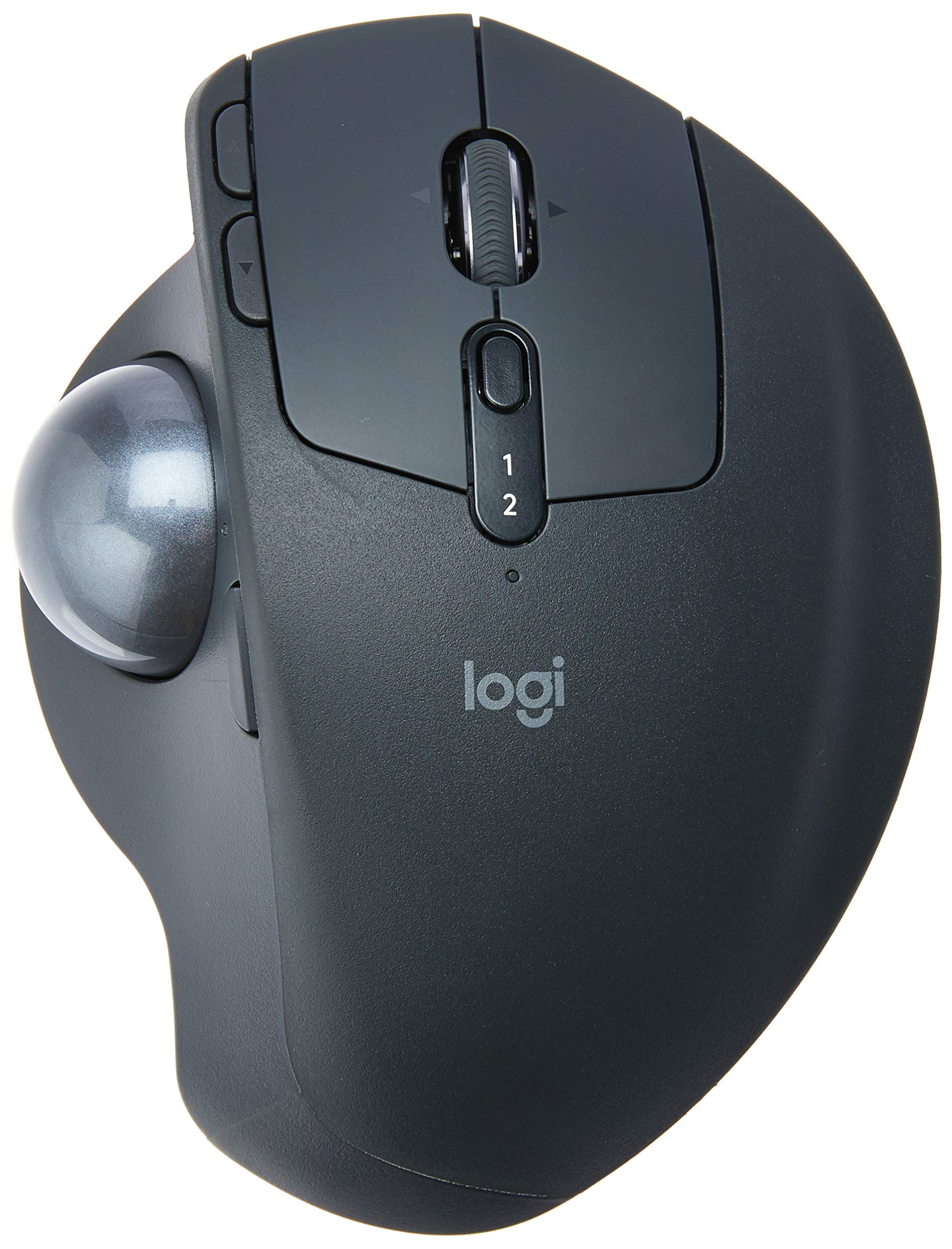 Logitech MX ERGO Advanced Wireless Trackball Mouse - Ergonomic Design for Windows PC, Mac, Laptop (Renewed) | Perfect for Office Work, Graphic Design & Gaming