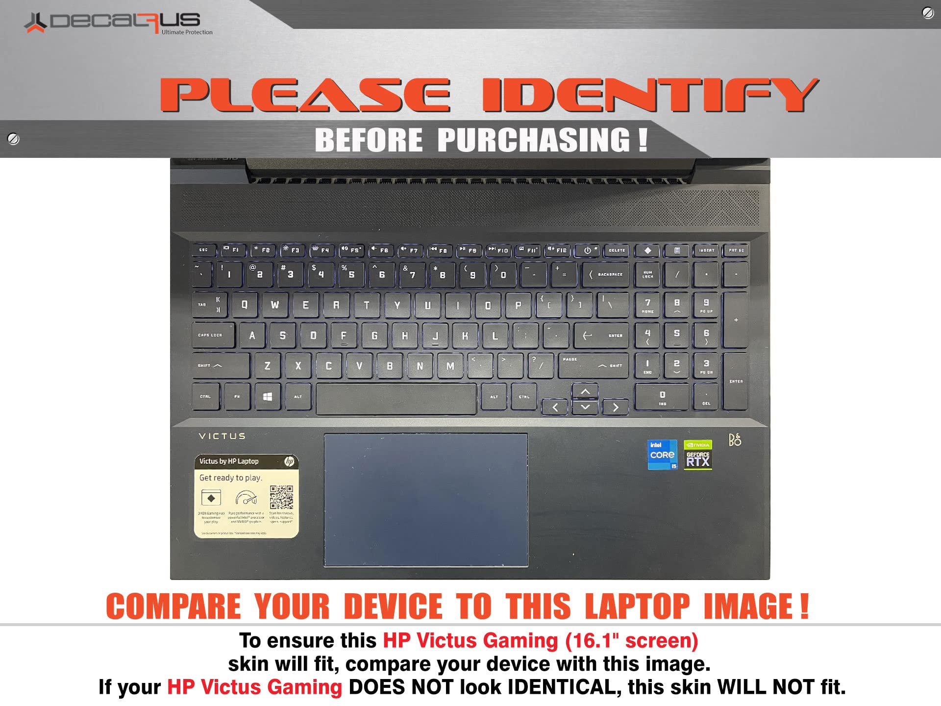 Decalrus - HP Victus 16.1