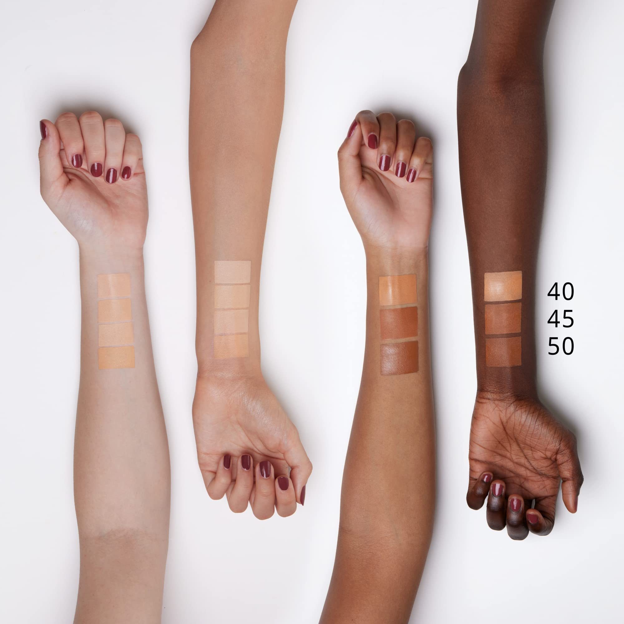 Long-Lasting Stay All Day 16H Foundation - 50 Soft Caramel (30ml) | Full Coverage, Oil-Free & Transfer-Proof Makeup for Flawless All-Day Wear | Perfect for Work, Parties & Special Events