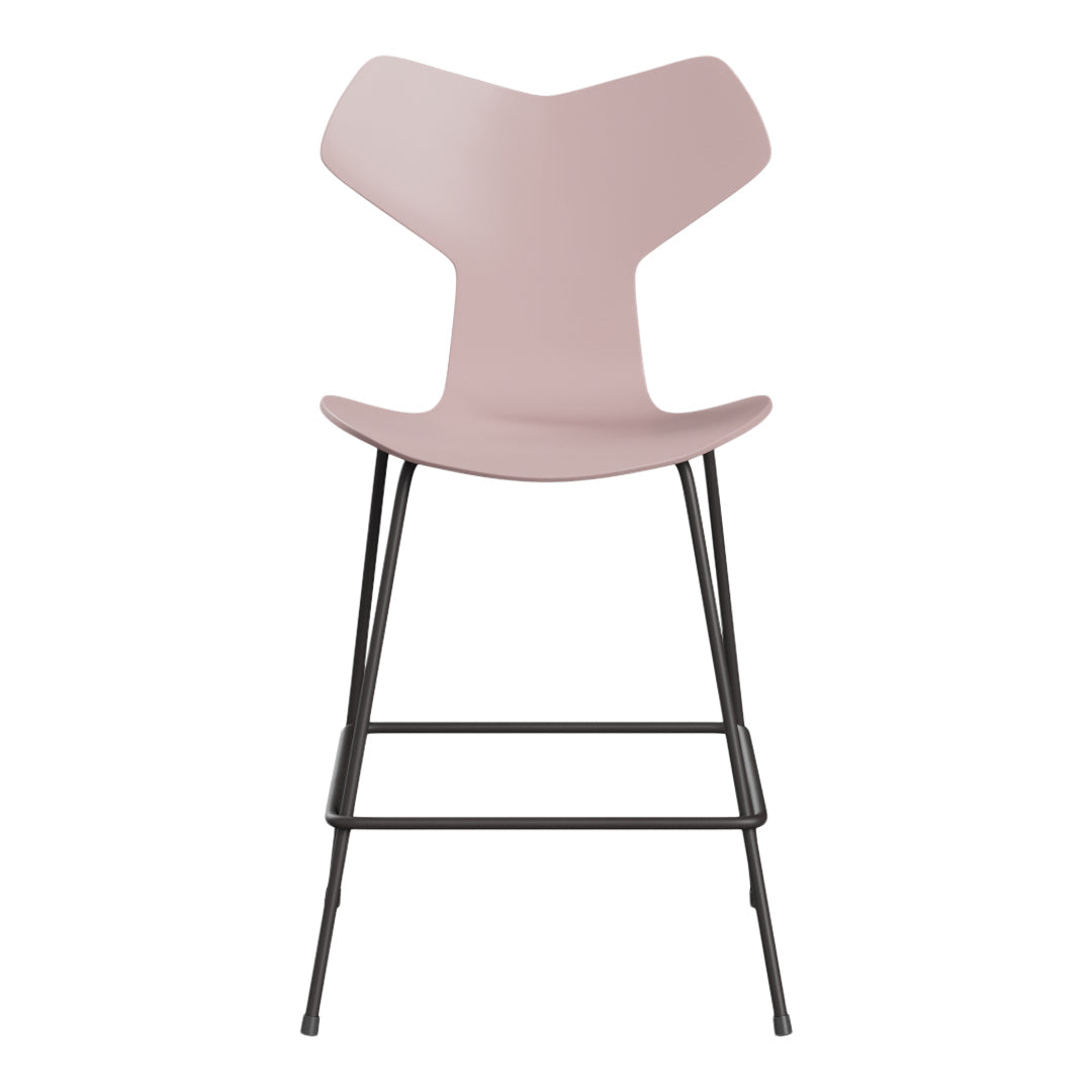 Grand Prix Counter Chair 3138 - Modern Bar Stool with Swivel Seat for Kitchen Island, Breakfast Bar & Home Decor - Adjustable Height & Comfortable Back Support