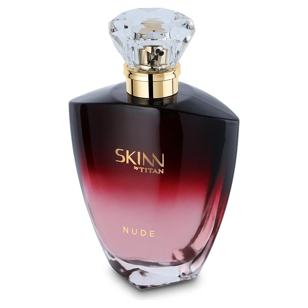 Titan Skinn Nude Long Lasting Floral Perfume for Women - 100ml Eau de Parfum Spray | Premium Fragrance Gift Set | Perfect for Everyday Wear, Date Nights & Special Occasions