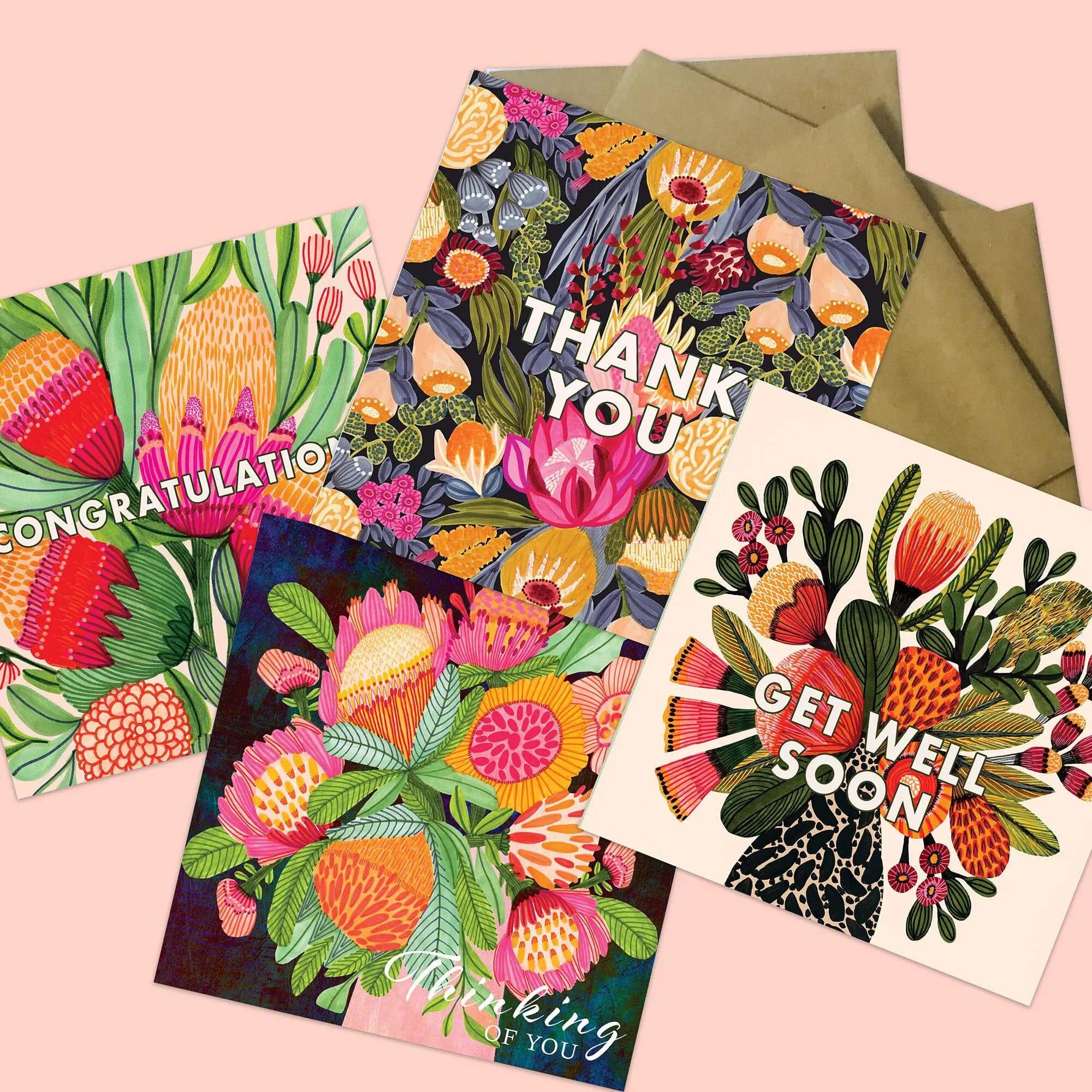 Mixed Occasions Greeting Cards - All-Purpose Blank Cards for Birthday, Thank You, Wedding & More - Perfect for Handwritten Notes & Special Messages