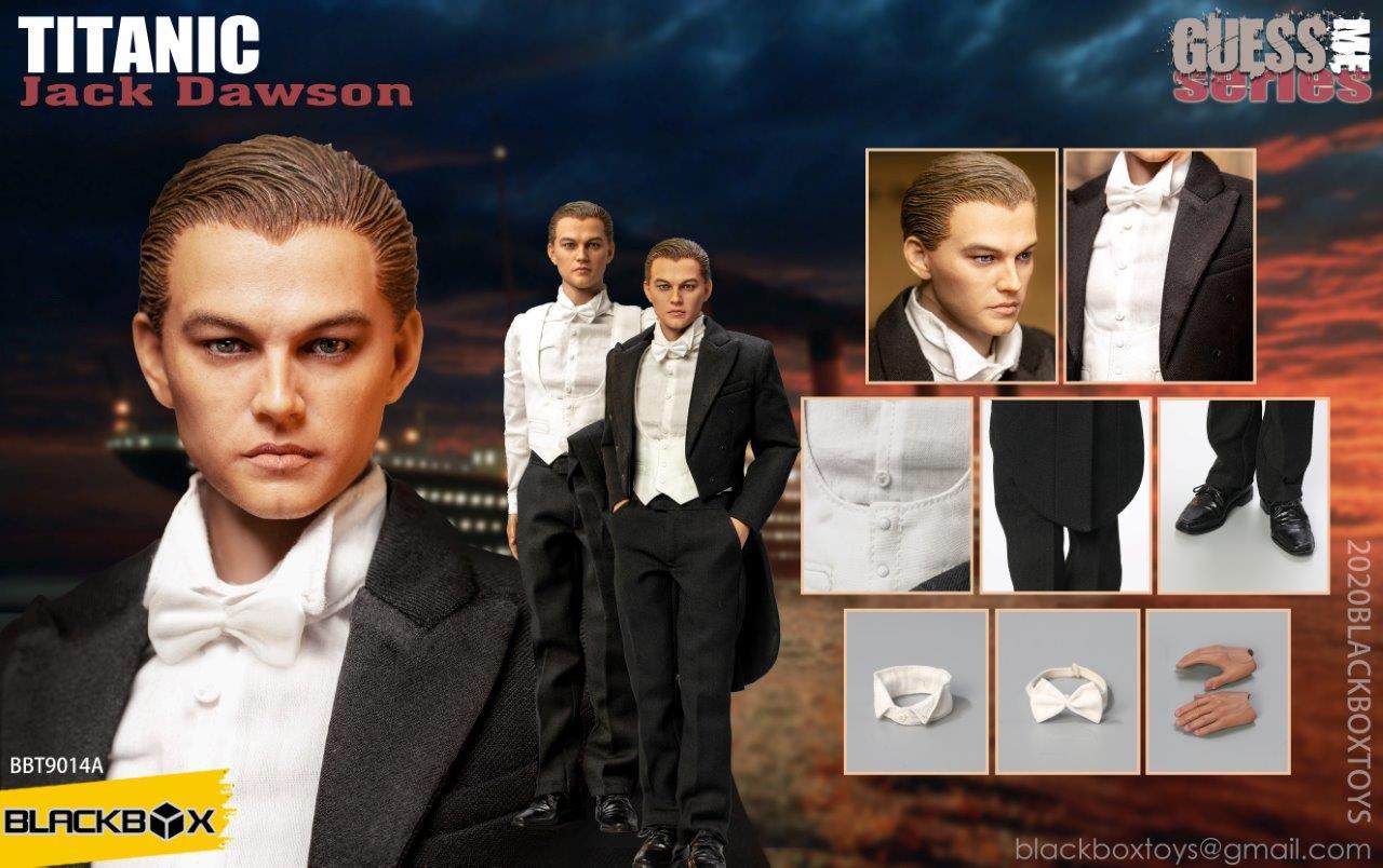 1/6 Scale Titanic Jack Figure - Blackbox Toys BBT 9014A Guess Me Series Collectible Action Figure | Perfect for Movie Fans, Collectors & Display