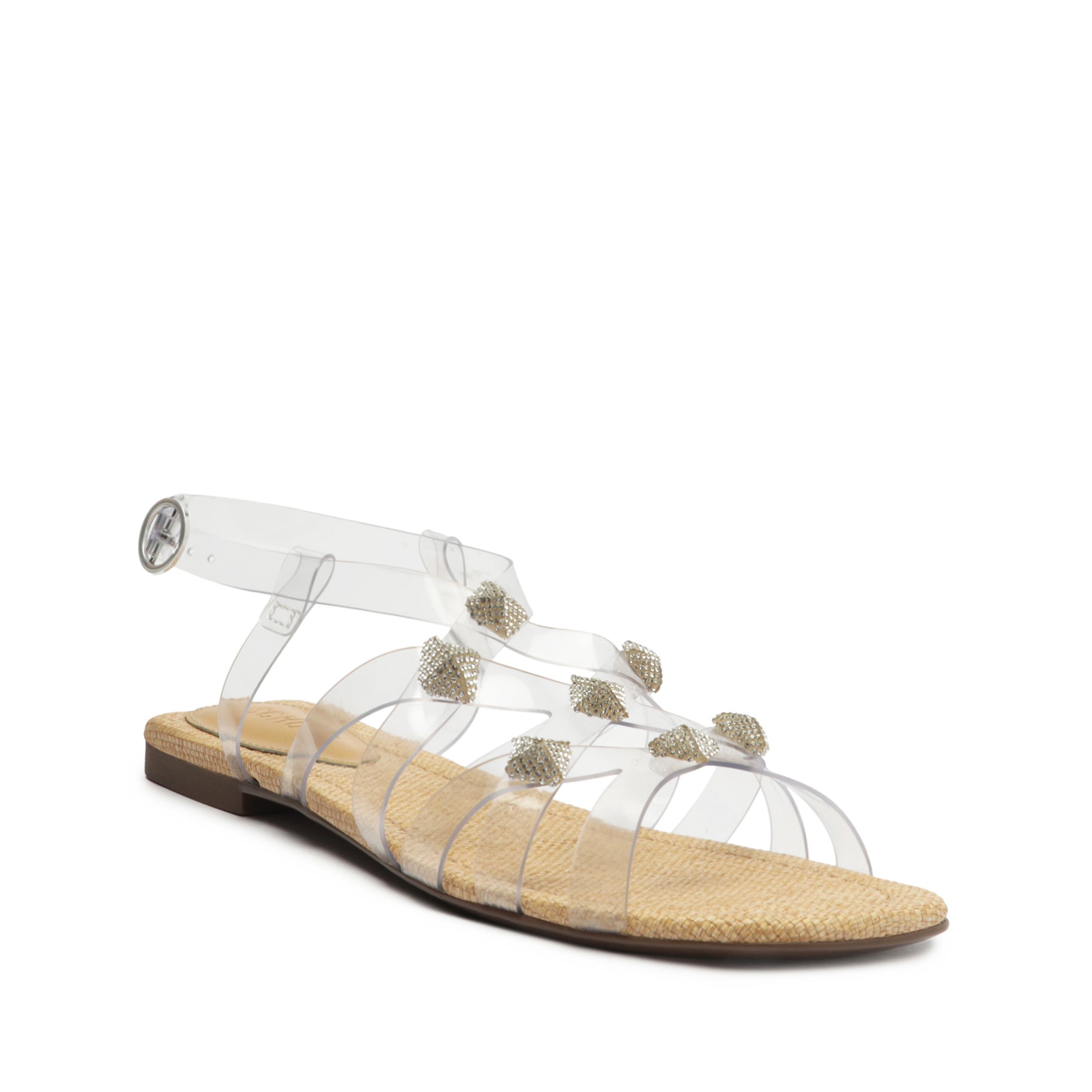 Georgia Vinyl Sandal U23 - Comfortable Flat Heel Sandals for Women, Perfect for Beach, Pool, and Summer Outfits